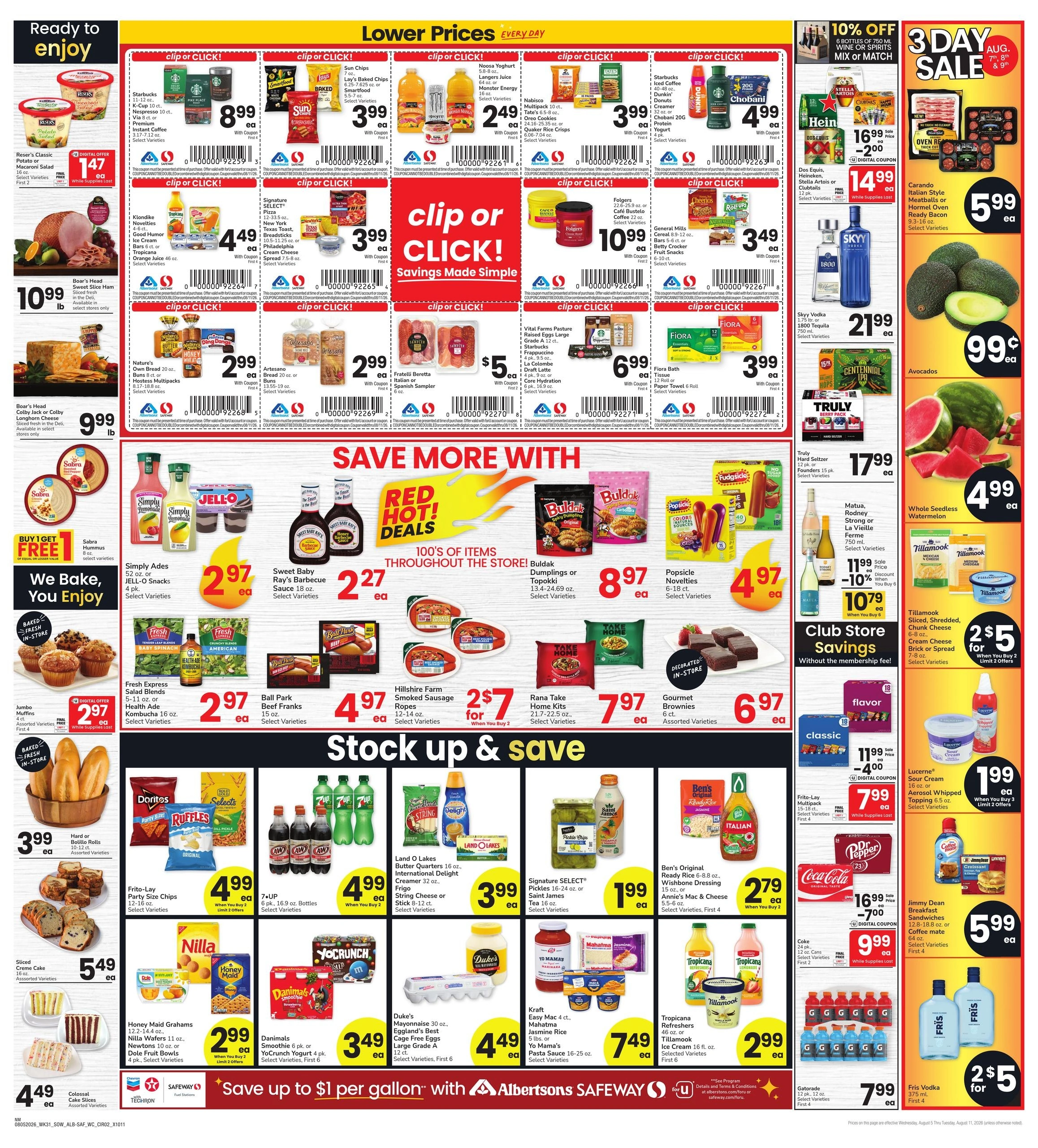 Safeway flyer page 3