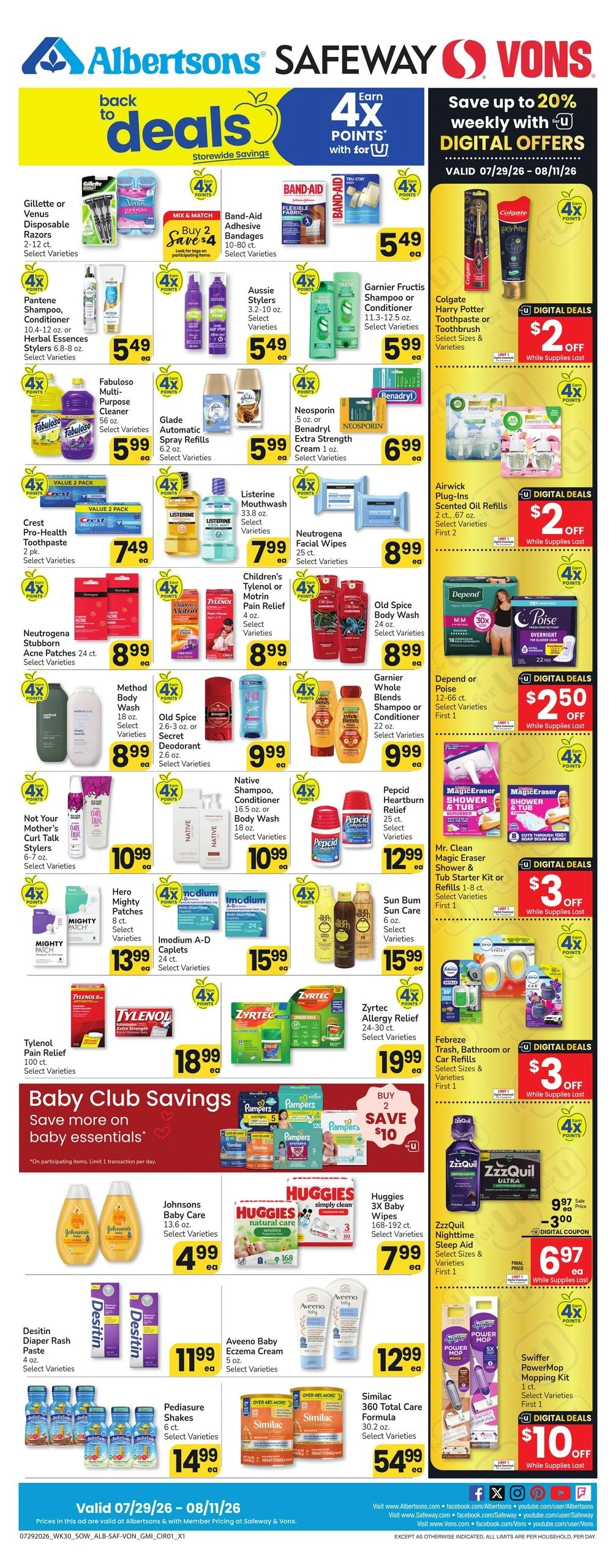 Safeway flyer page 5