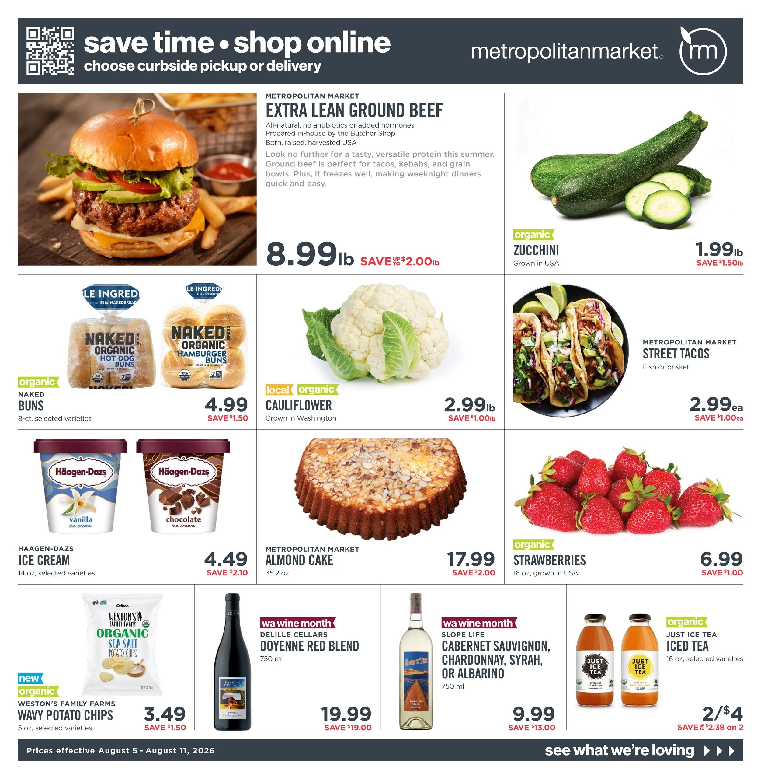 Metropolitan Market flyer page 1