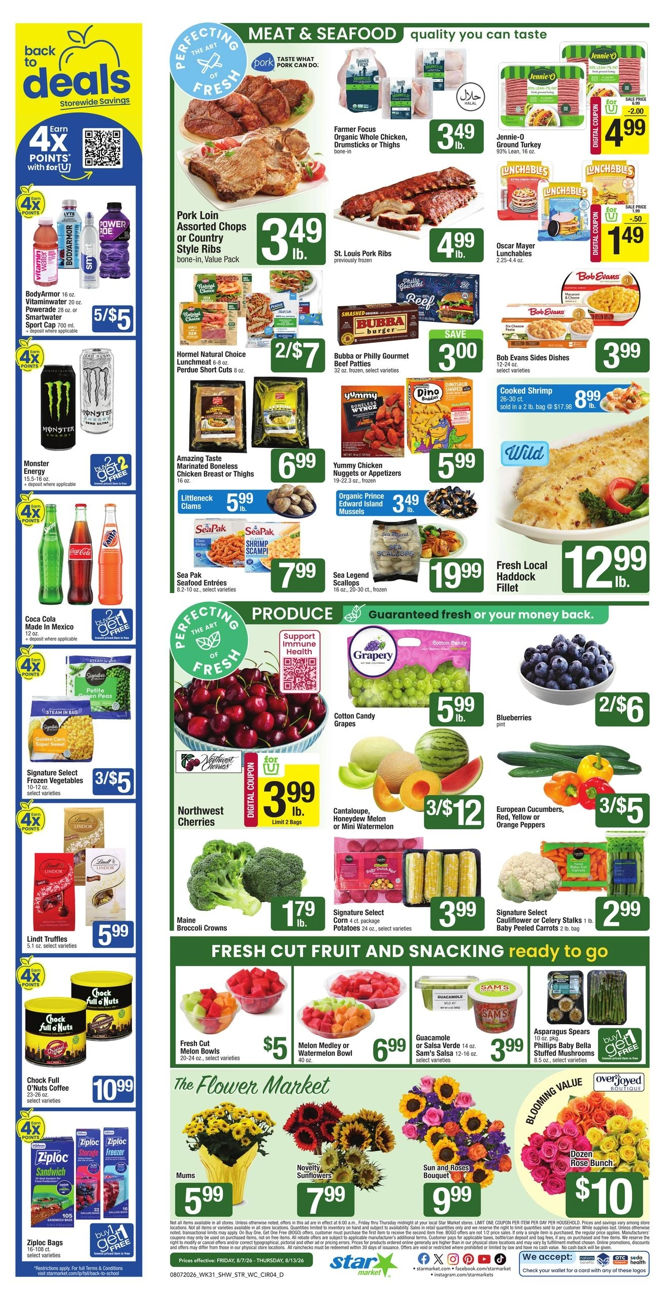 Star Market flyer page 4