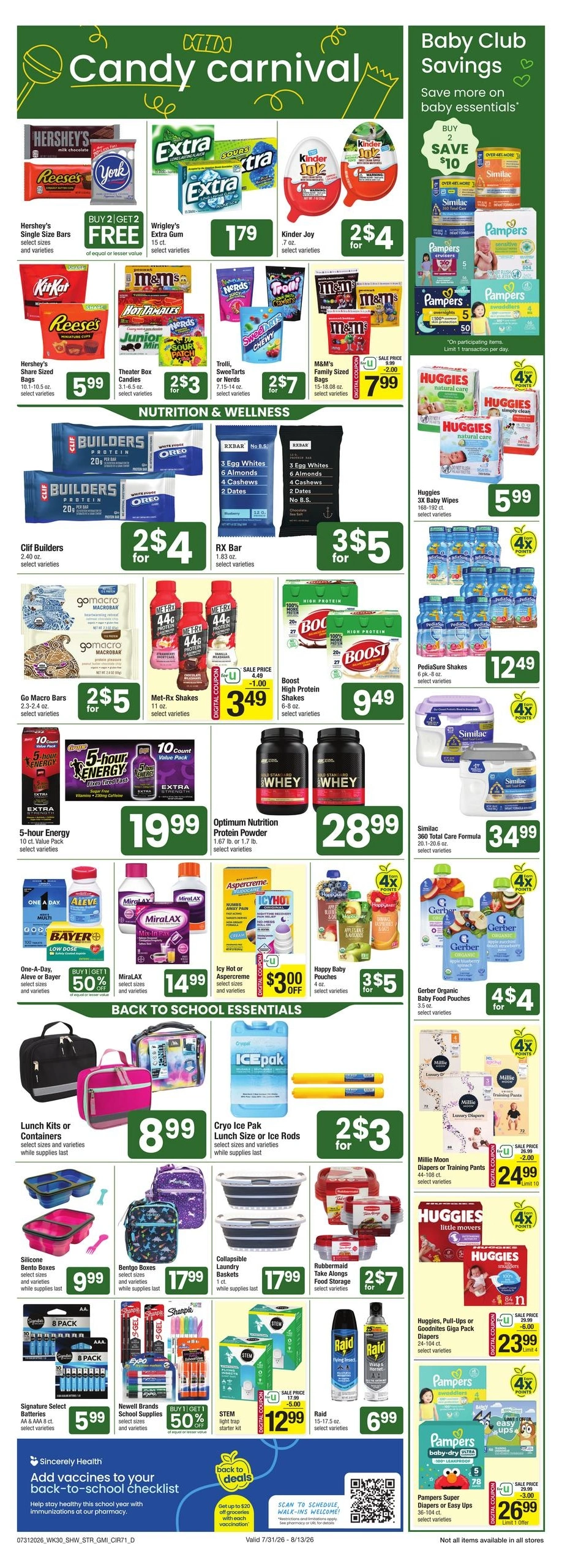 Star Market flyer page 6