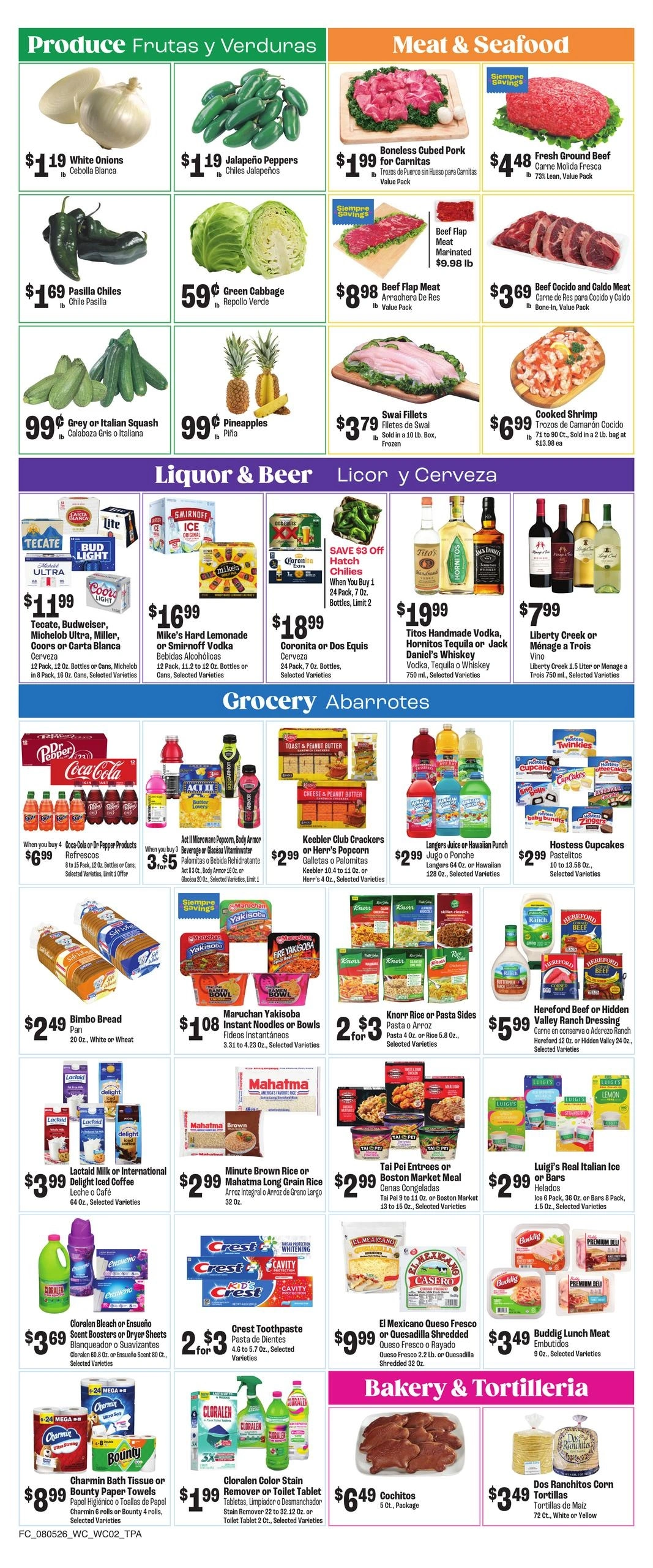 Food City flyer page 3
