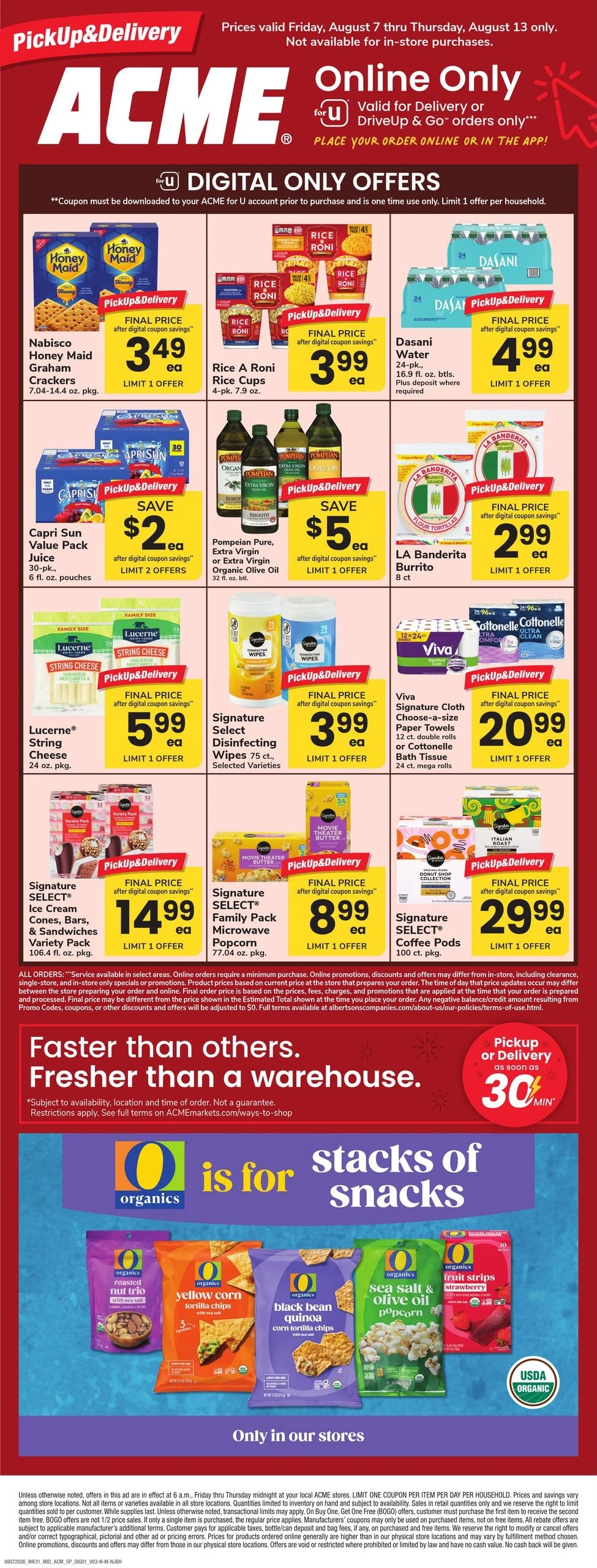 Acme Markets flyer page 1