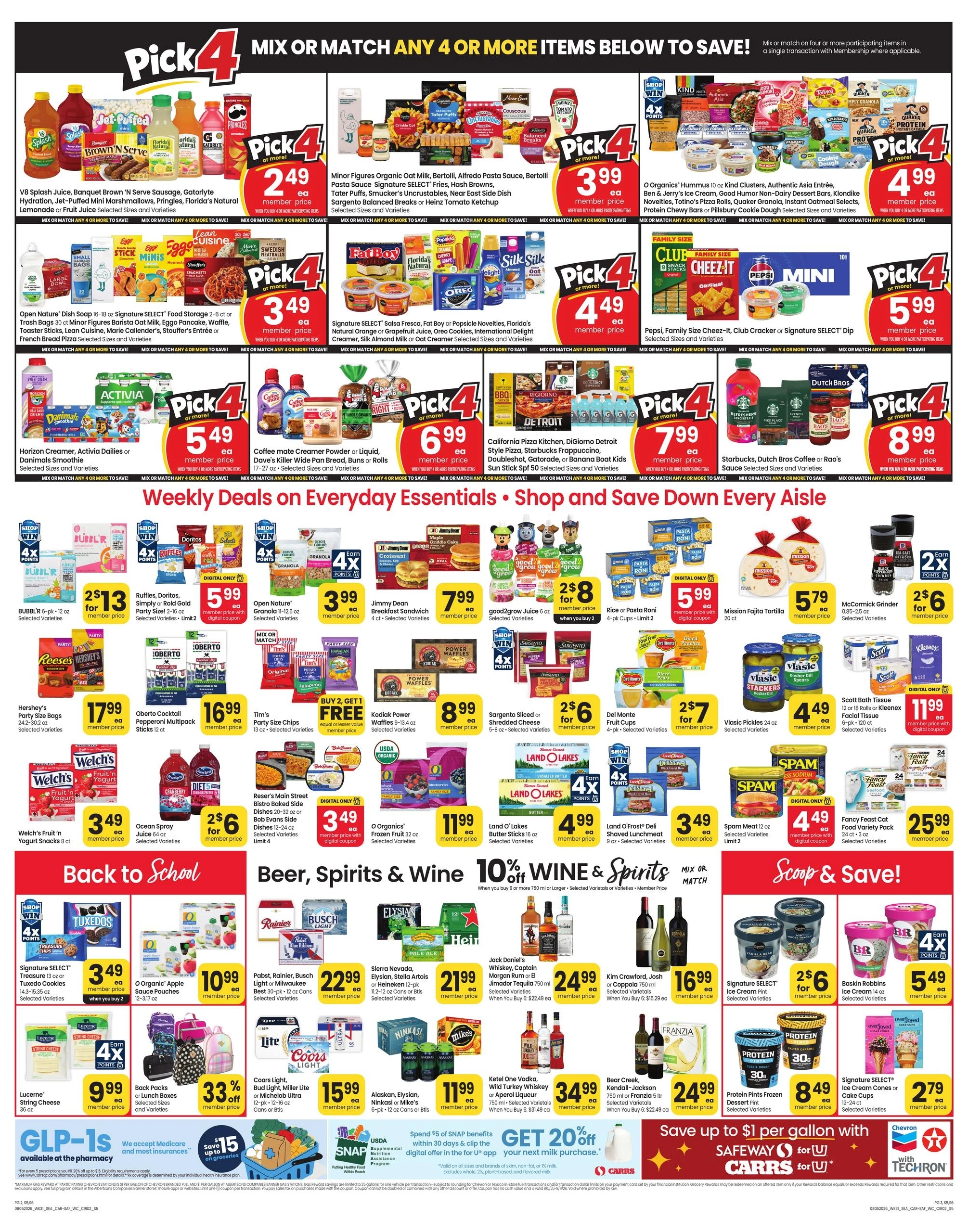 Safeway flyer page 3