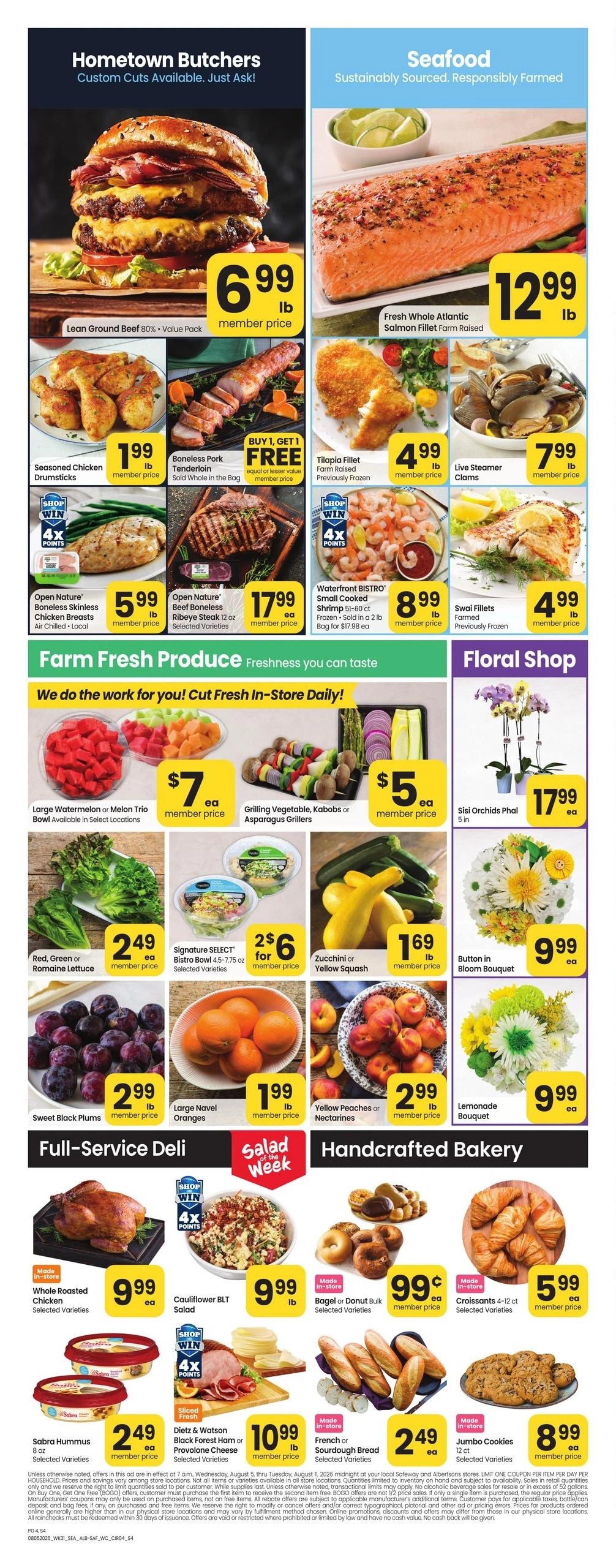 Safeway flyer page 6