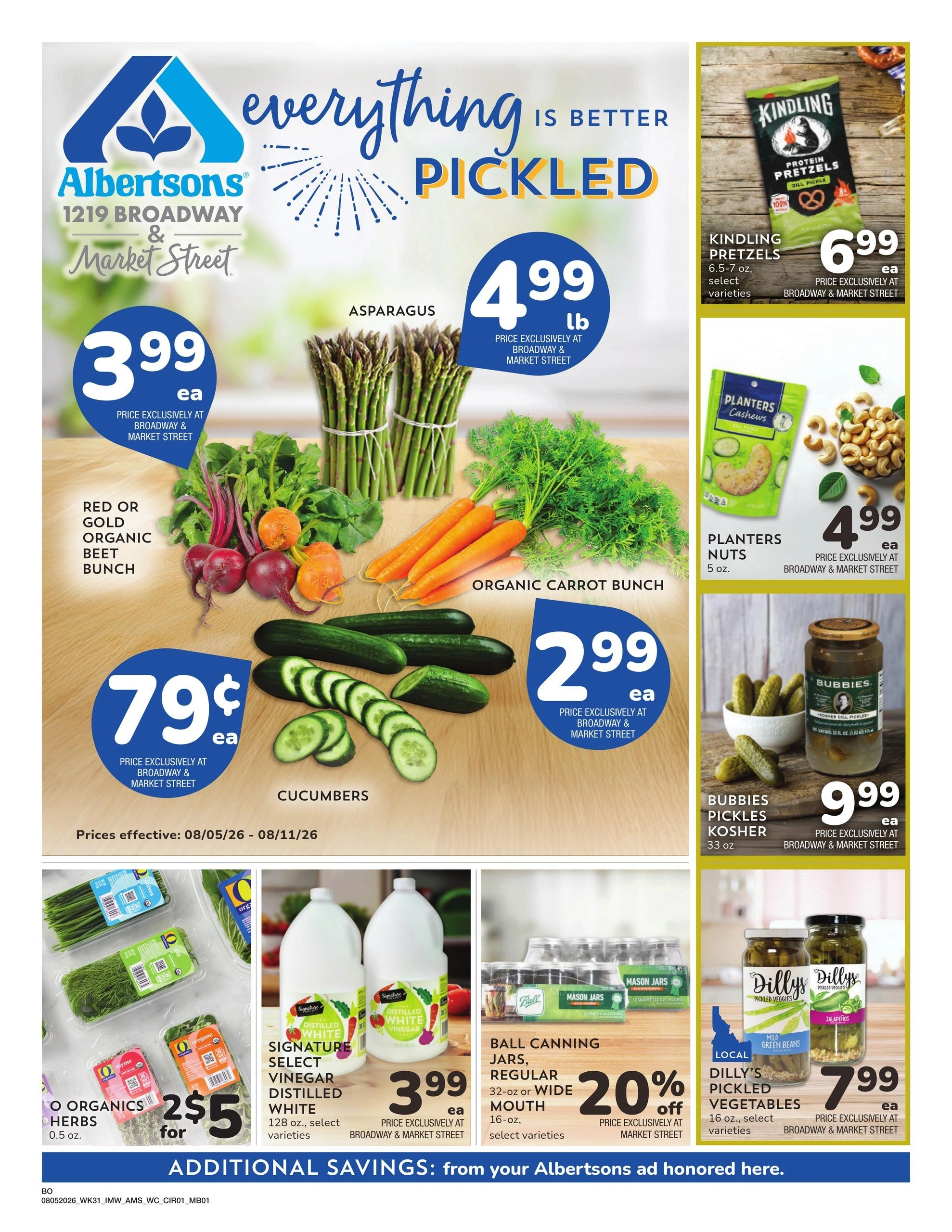 Albertsons flyer page 1