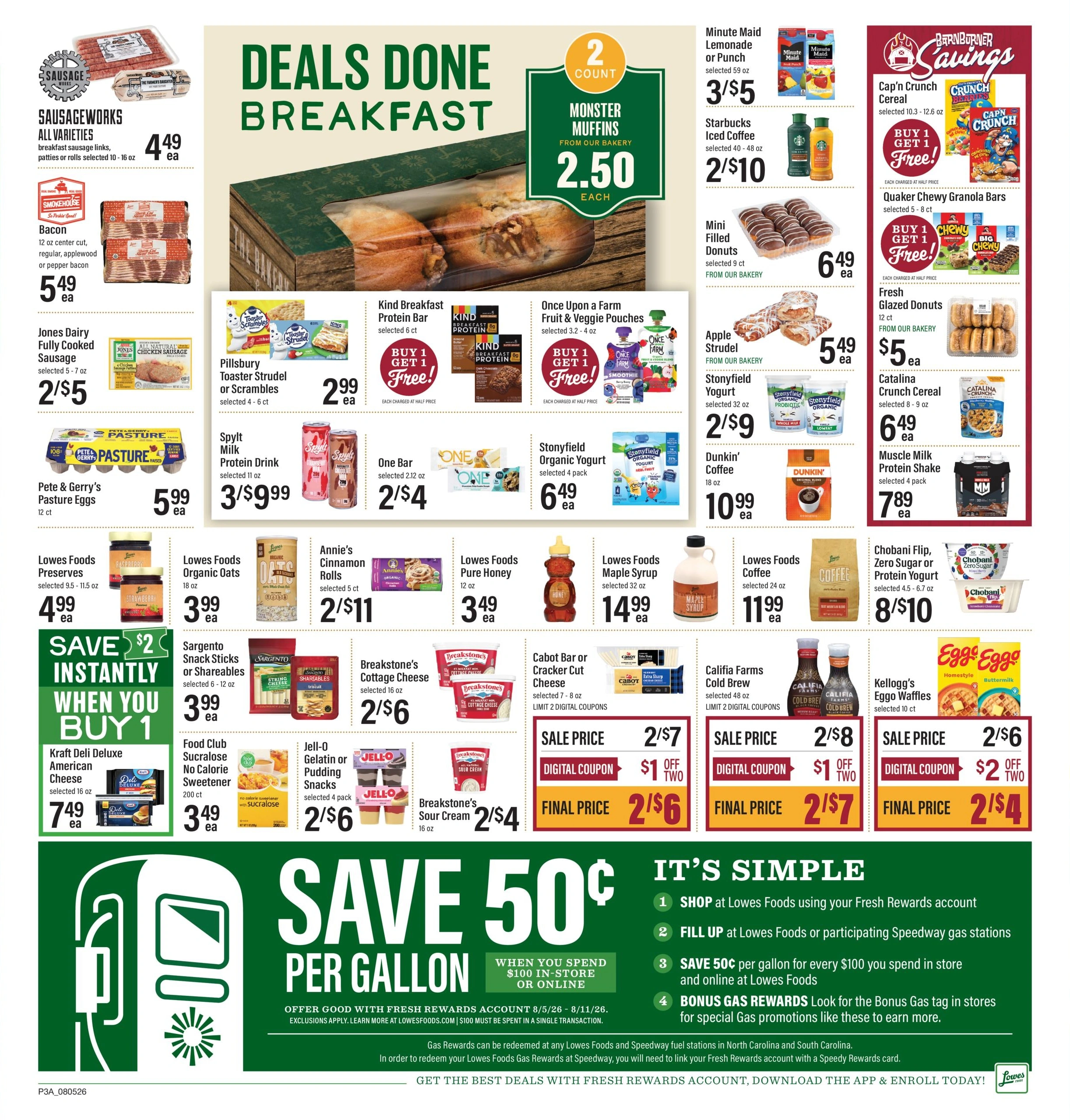 Lowes Foods flyer page 4