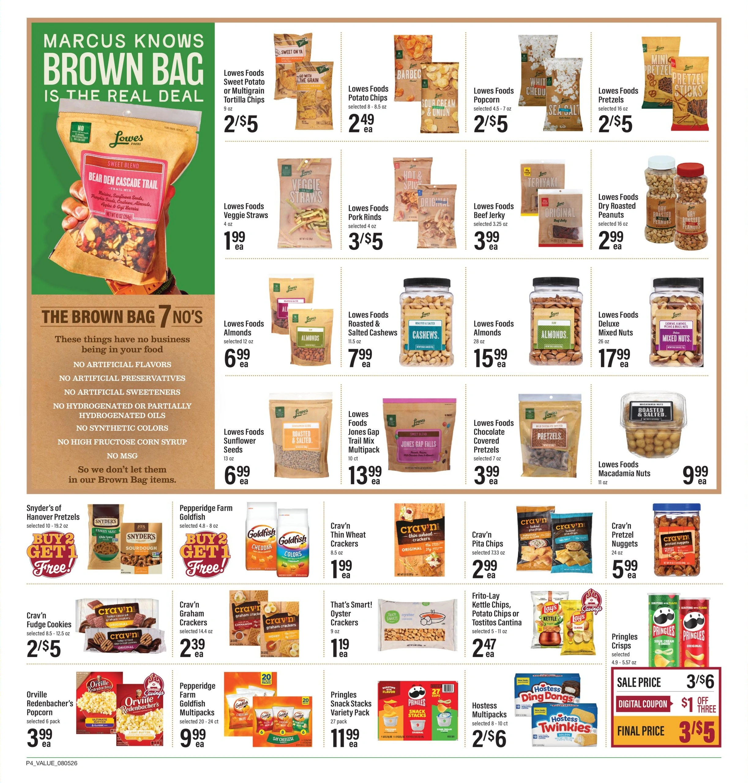 Lowes Foods flyer page 6
