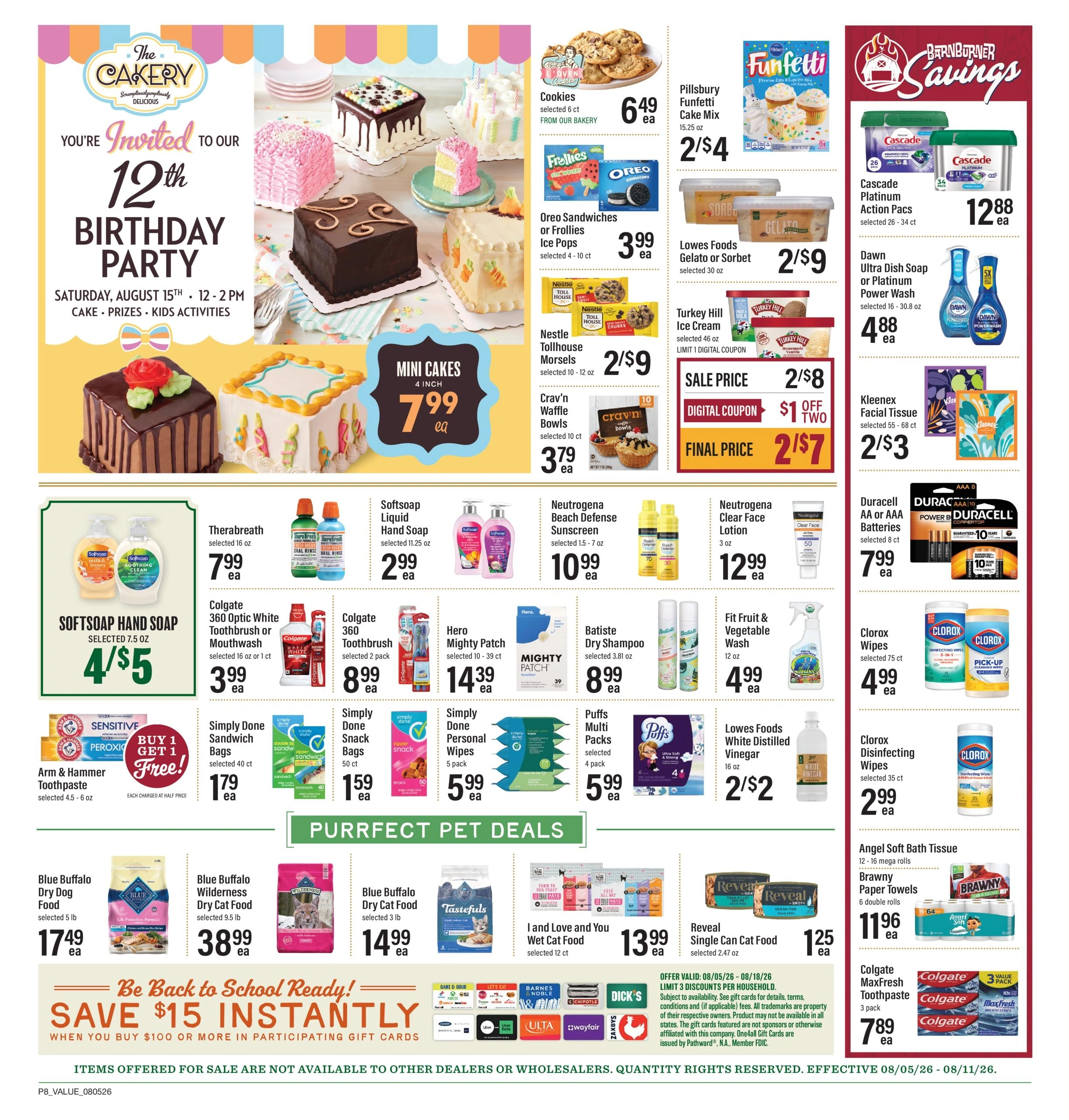 Lowes Foods flyer page 13