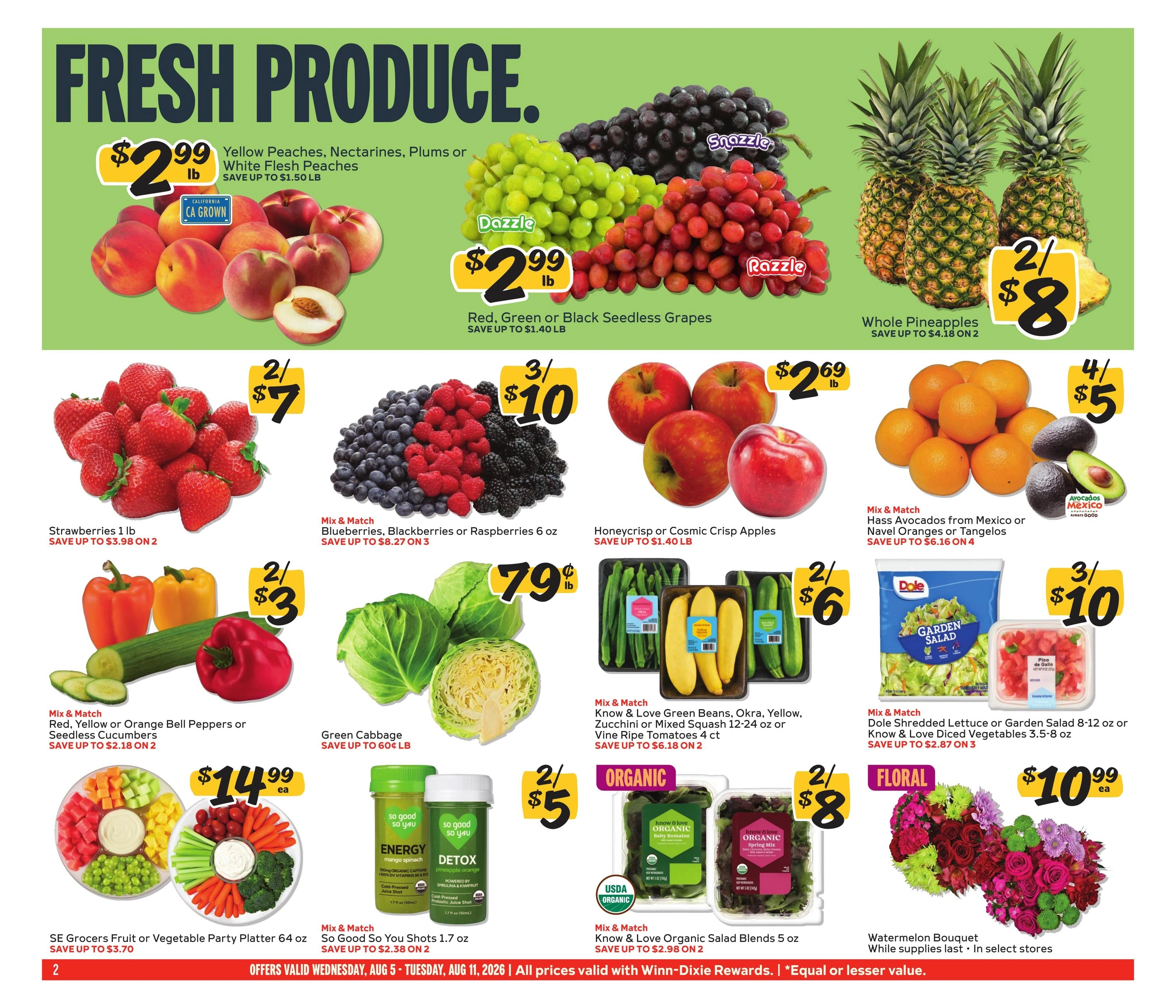 Winn-Dixie flyer page 2