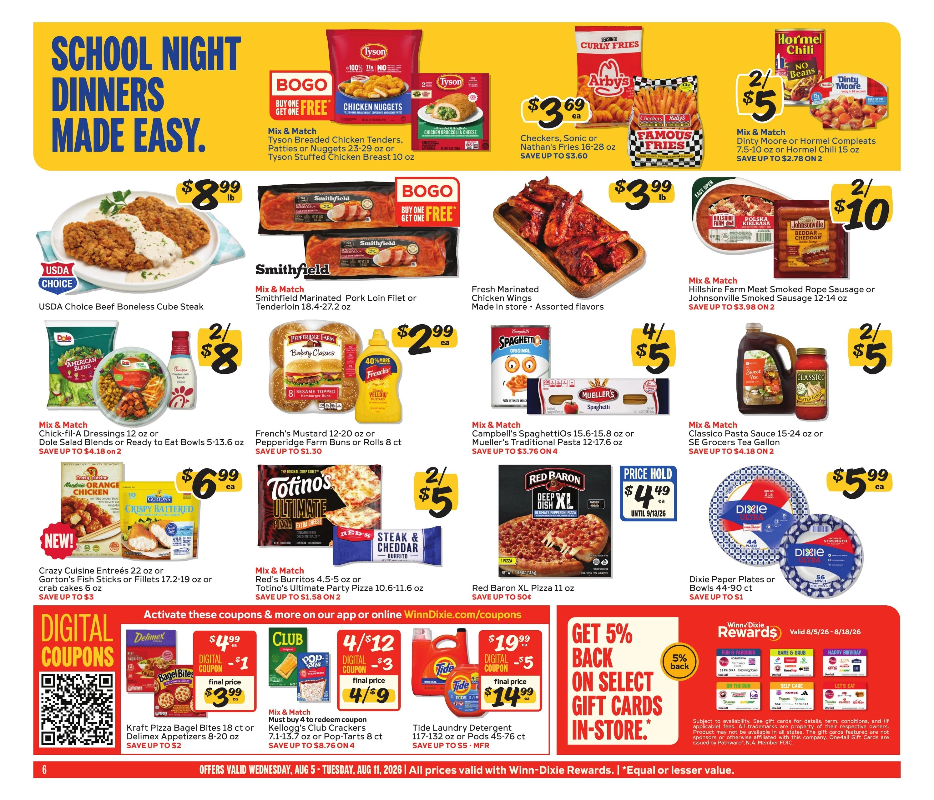 Winn-Dixie flyer page 6