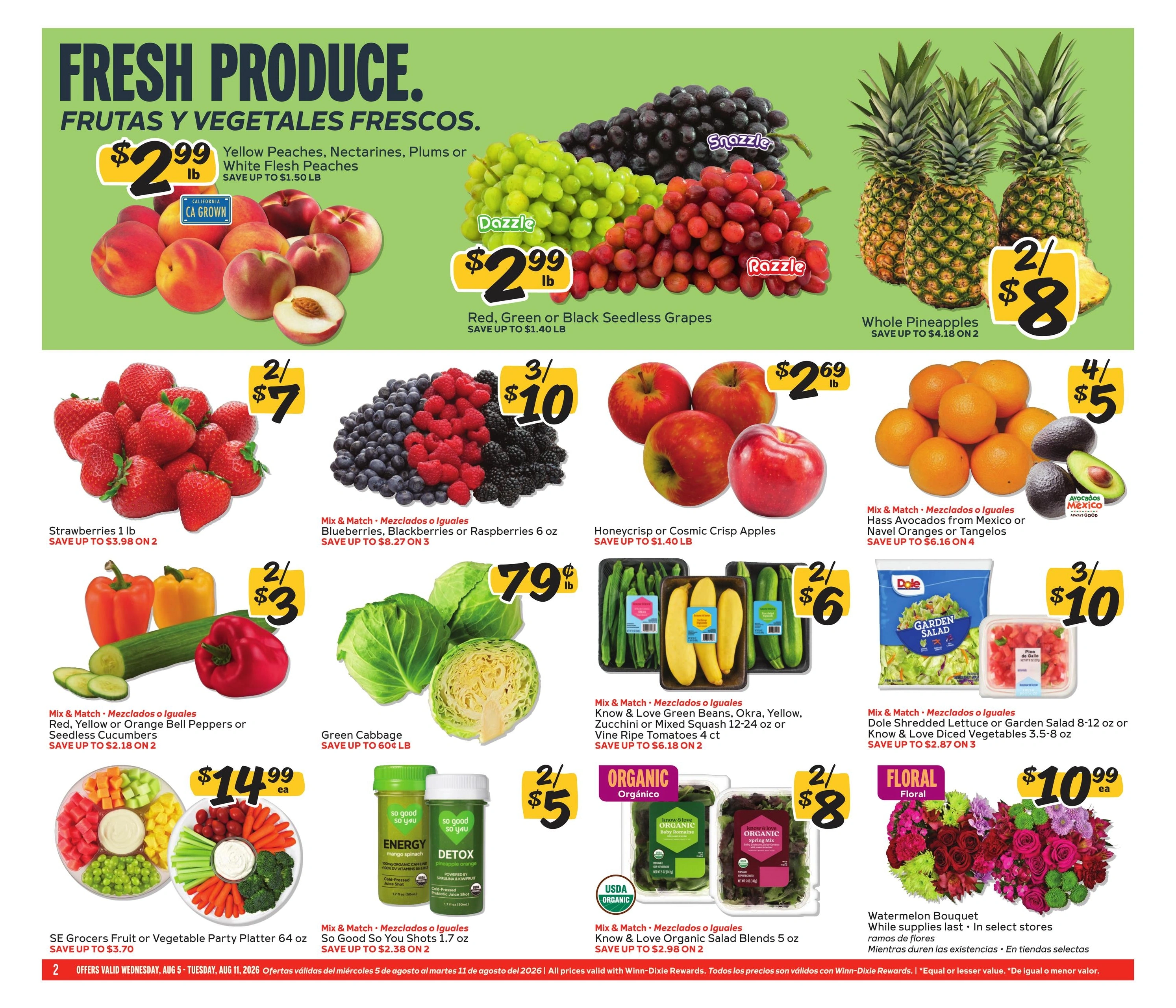 Winn-Dixie flyer page 2