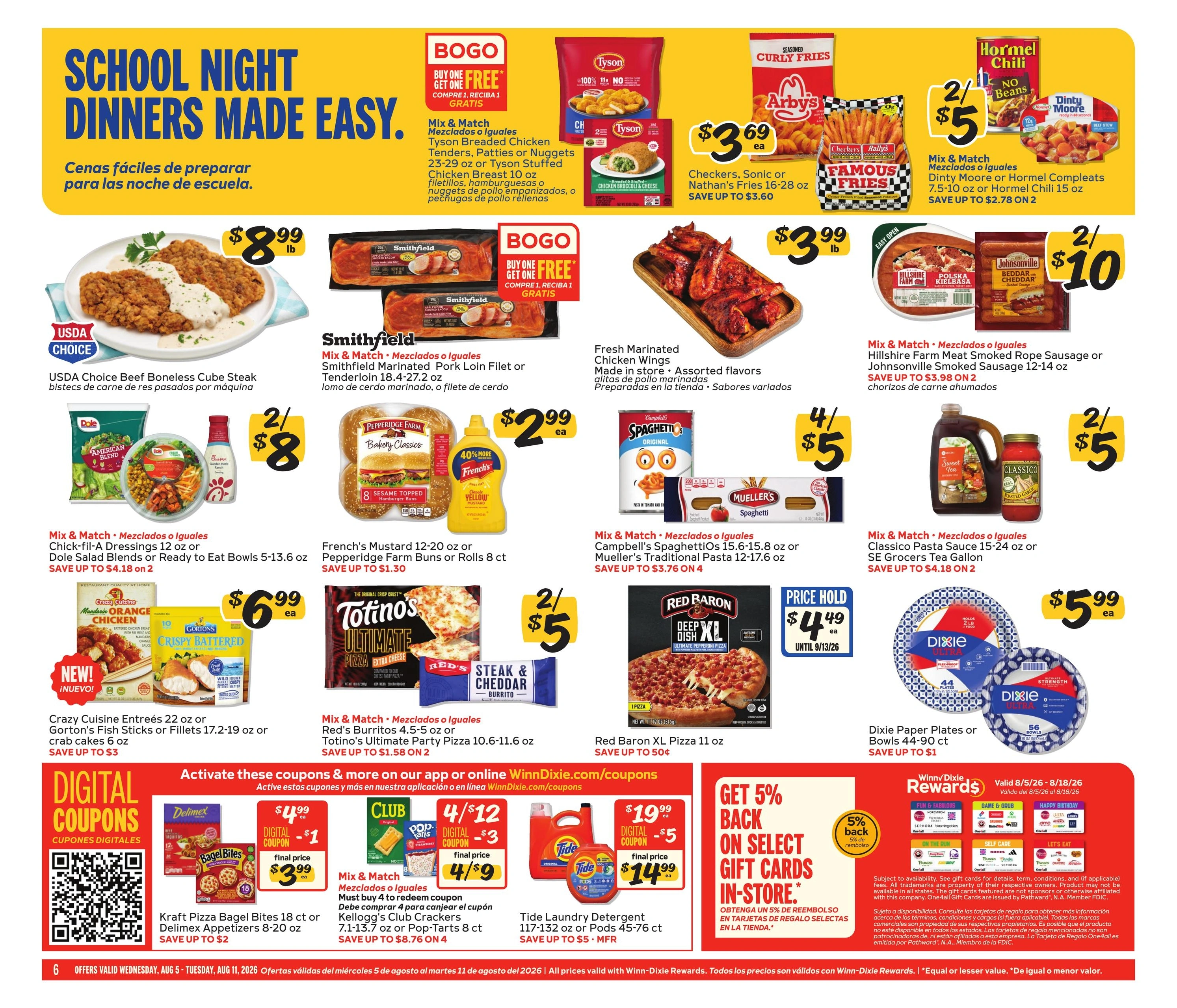 Winn-Dixie flyer page 6