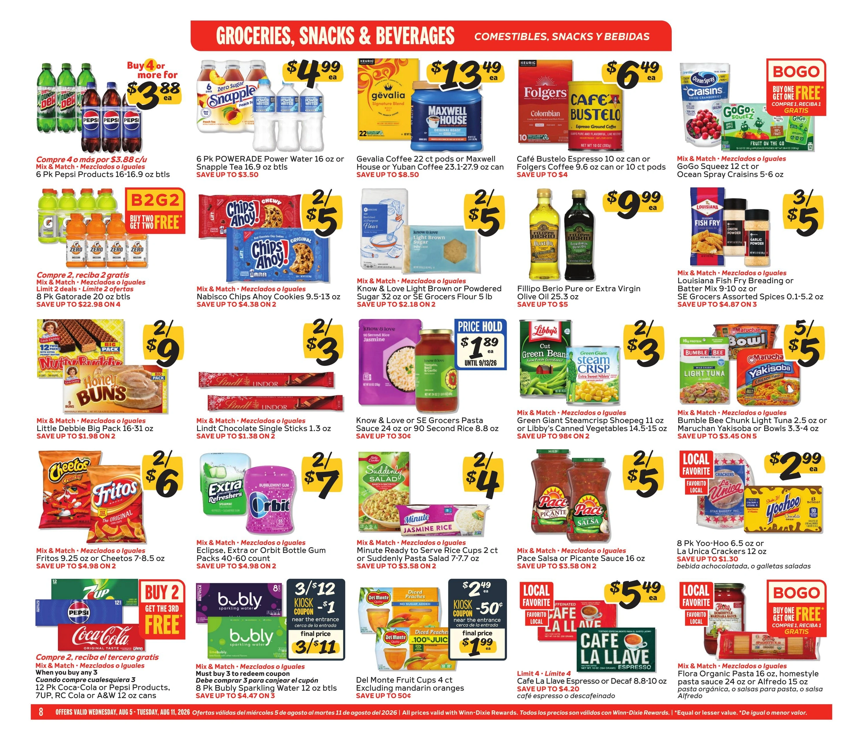 Winn-Dixie flyer page 8