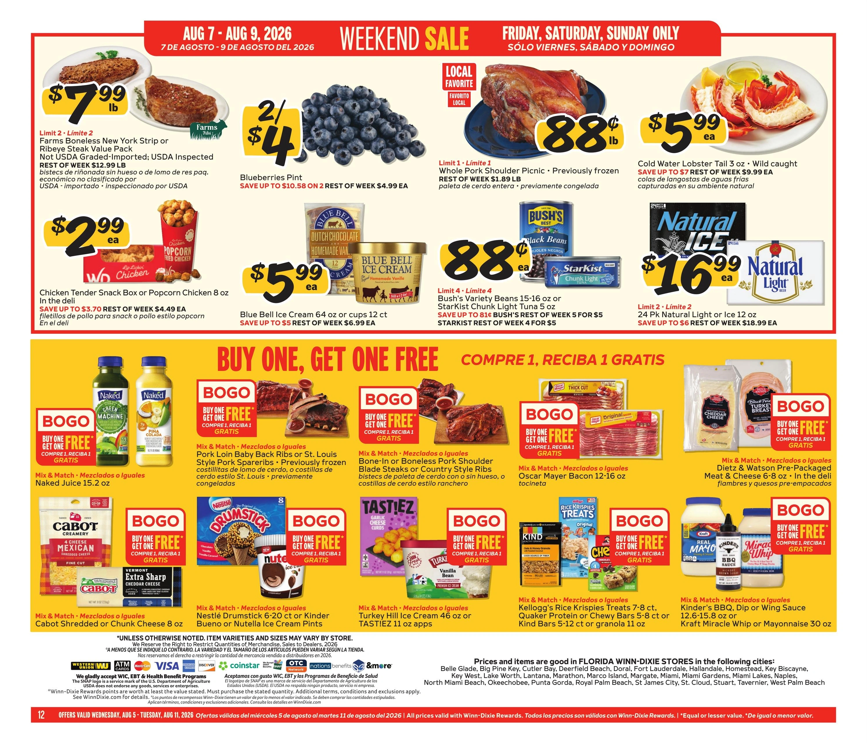 Winn-Dixie flyer page 12