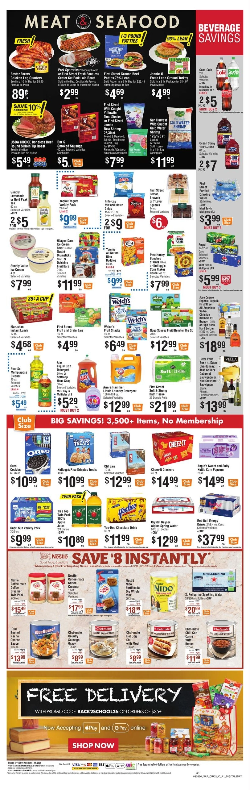 Smart & Final flyer page 2