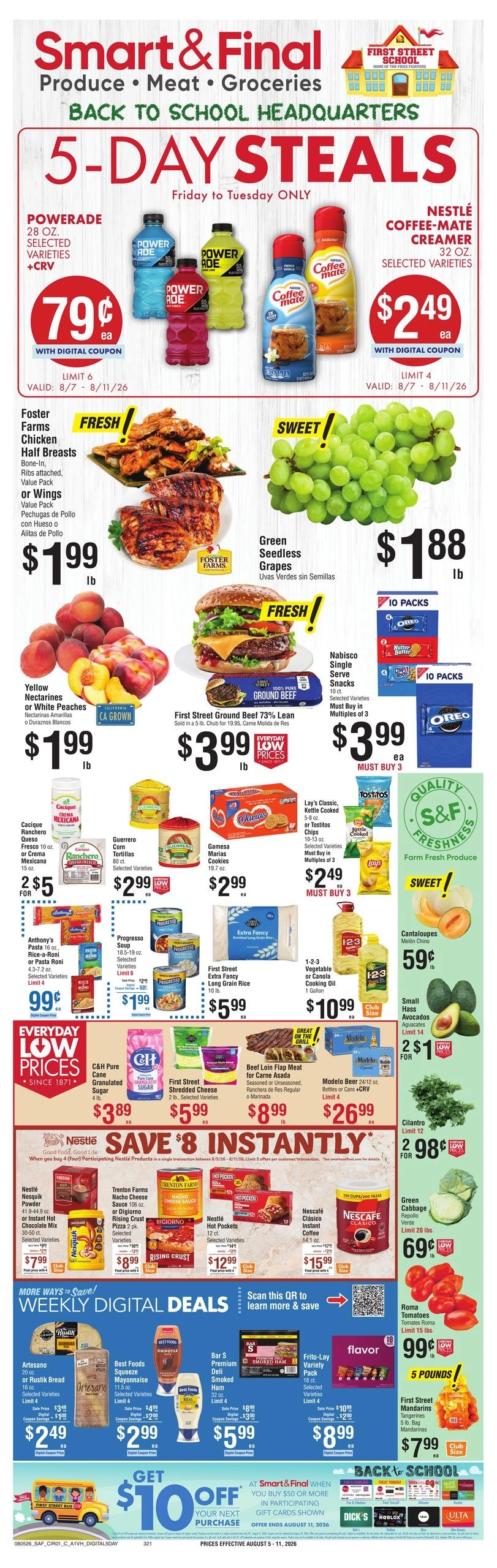 Smart & Final flyer page 1