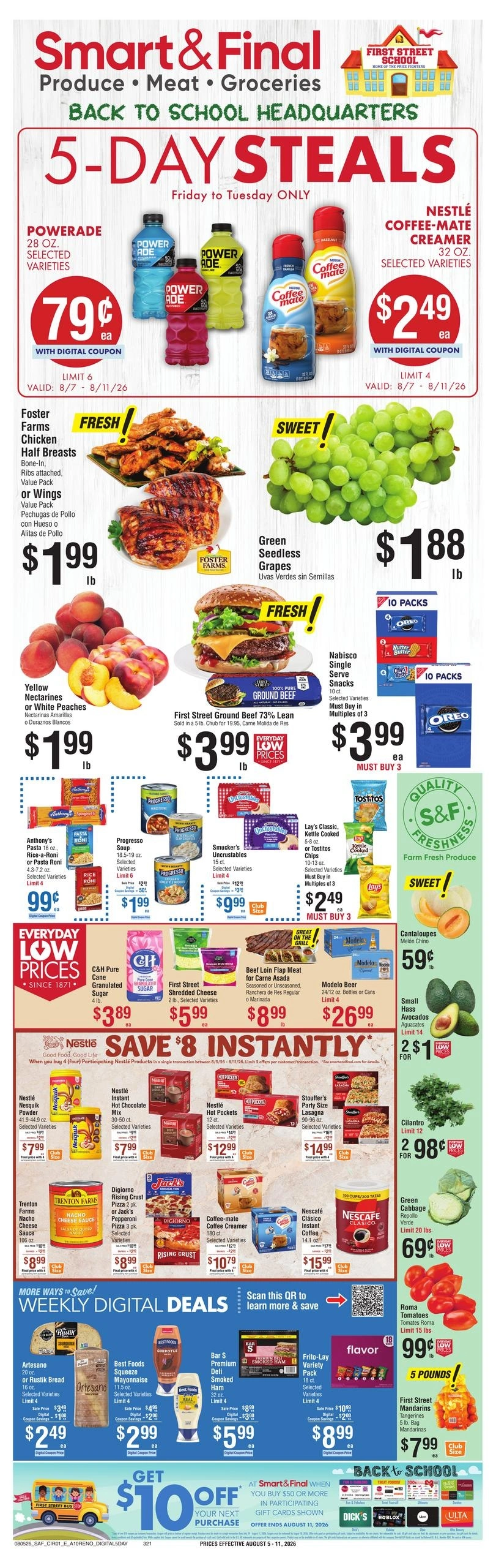 Smart & Final flyer page 1