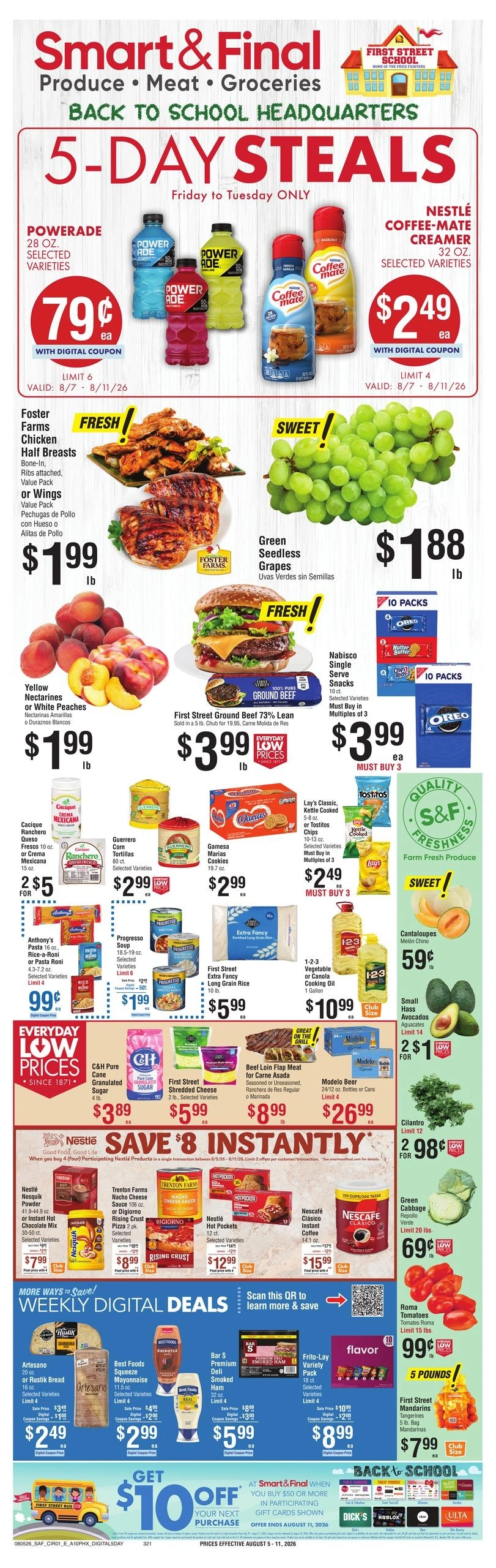 Smart & Final flyer page 1