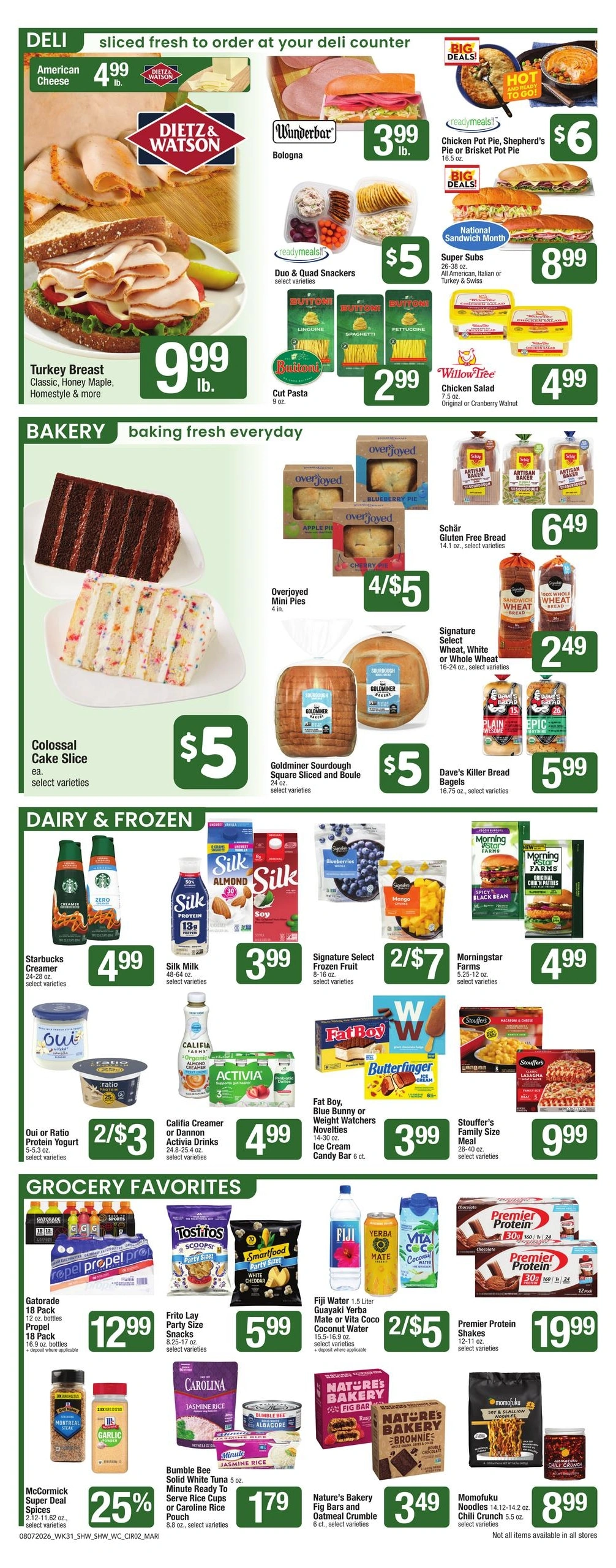 Shaw's flyer page 2