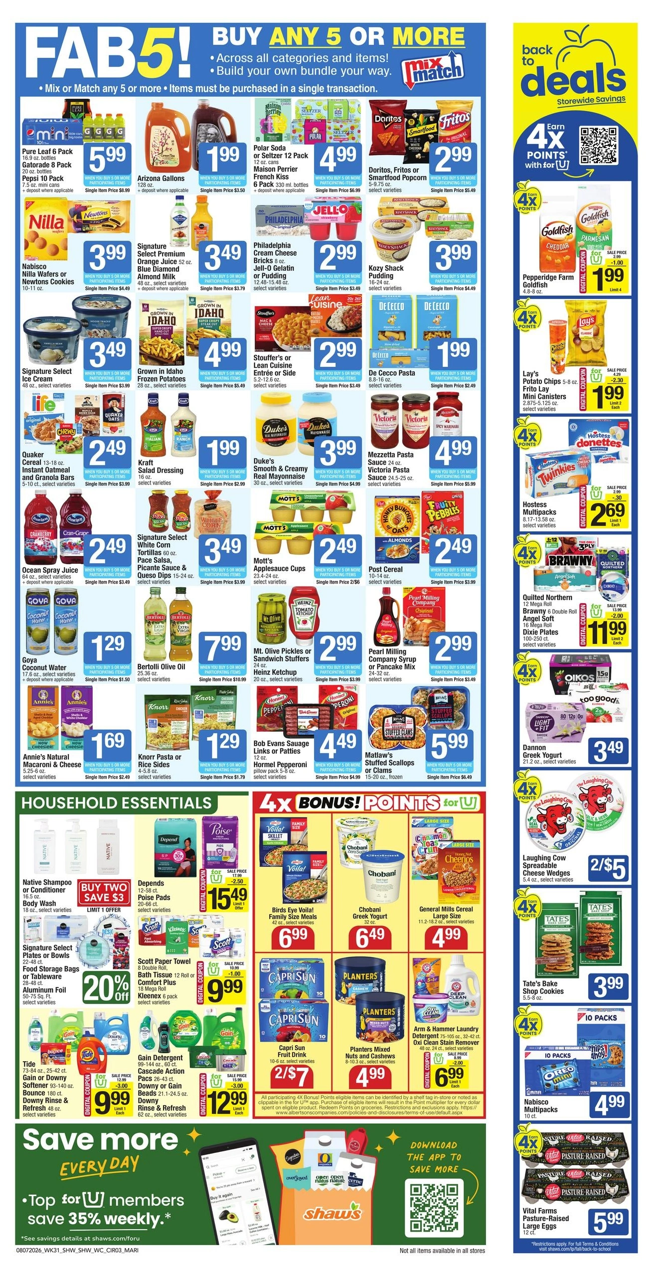 Shaw's flyer page 3