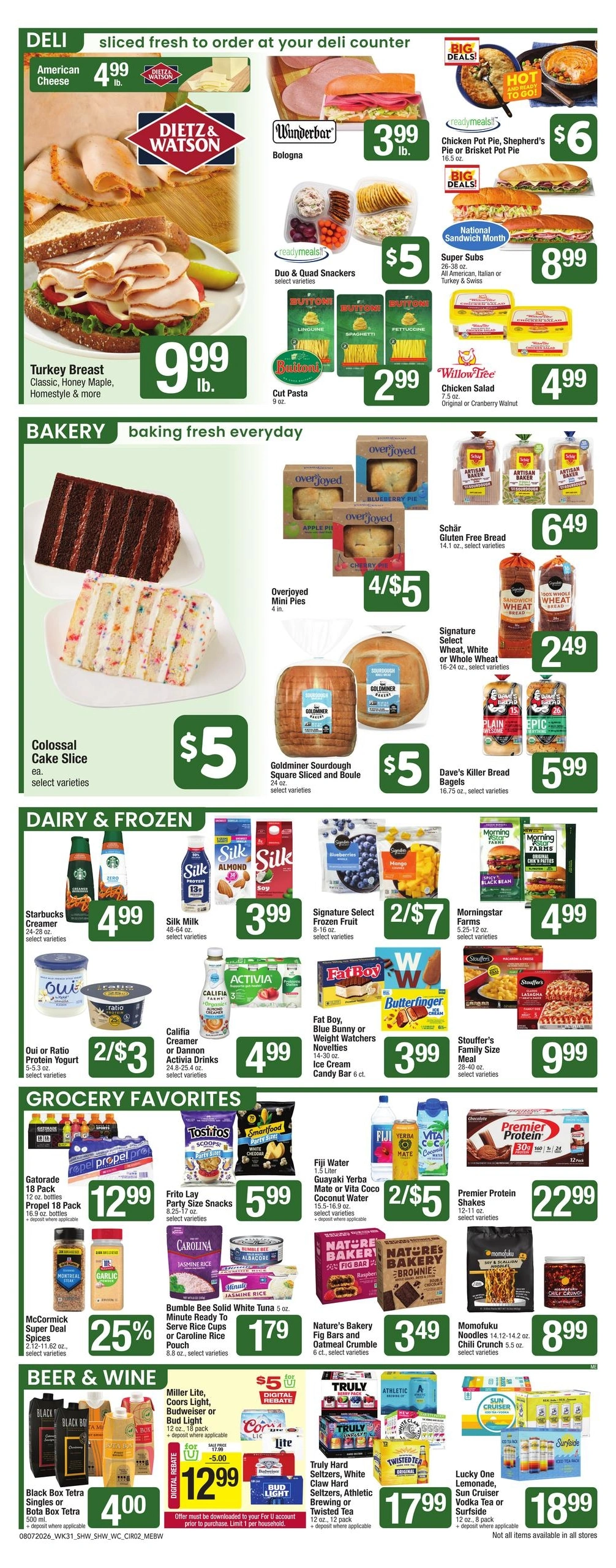 Shaw's flyer page 2