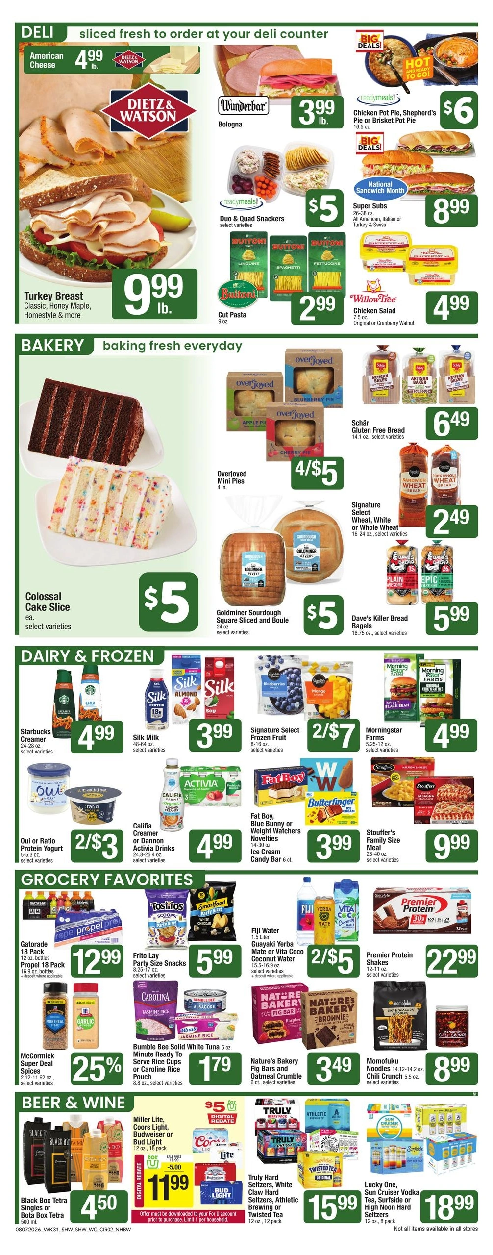 Shaw's flyer page 2