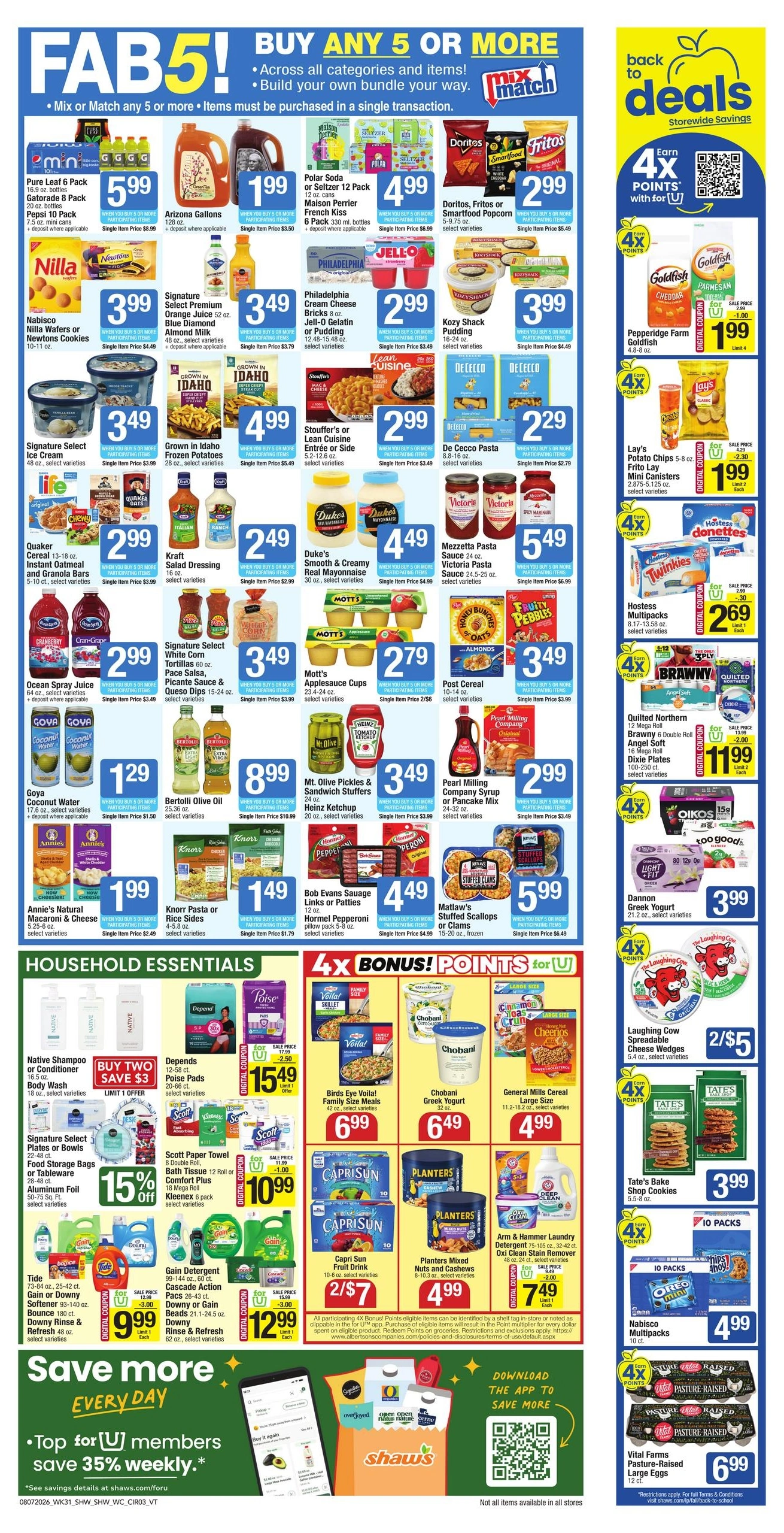 Shaw's flyer page 3