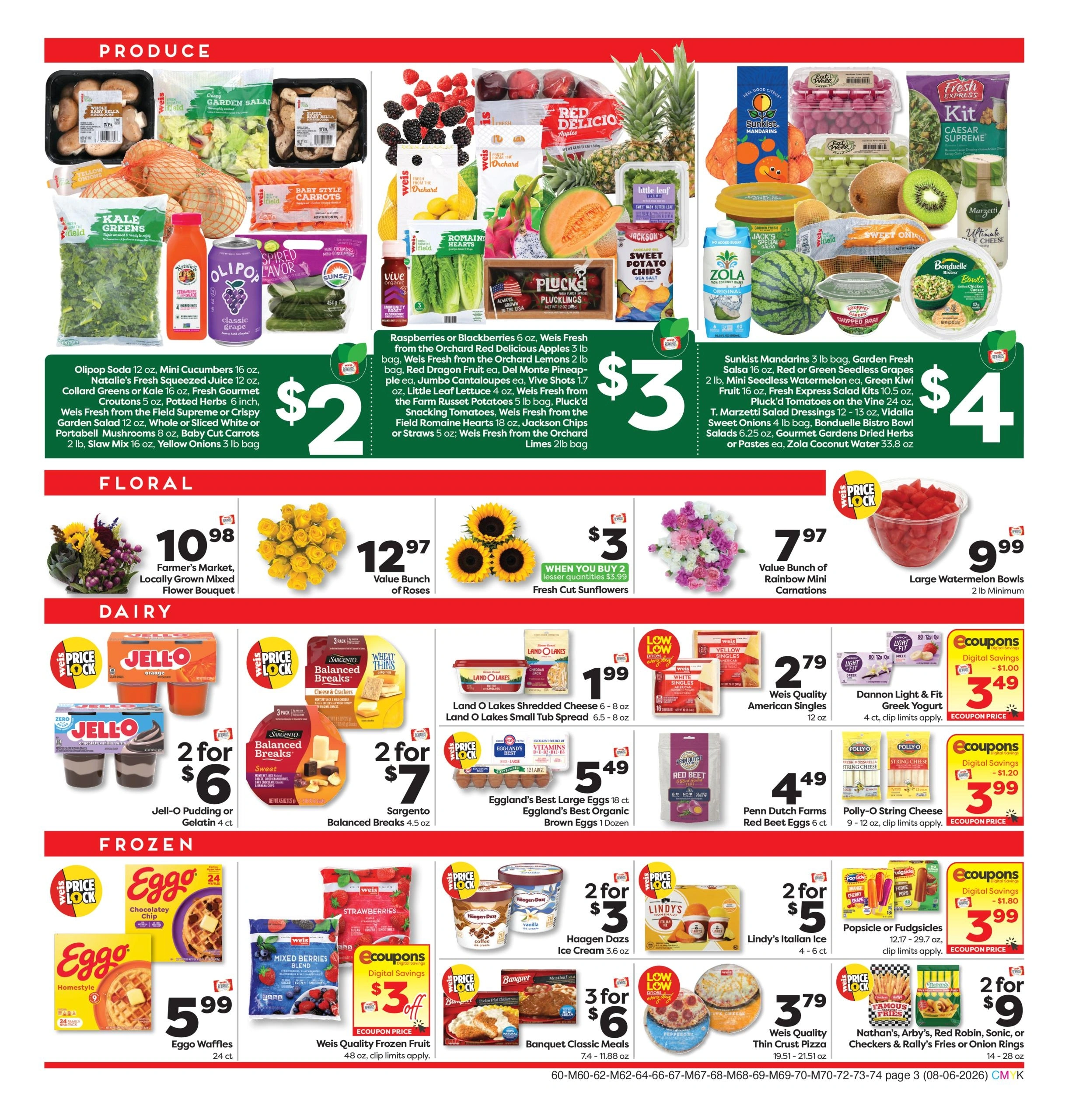 Weis Markets flyer page 3