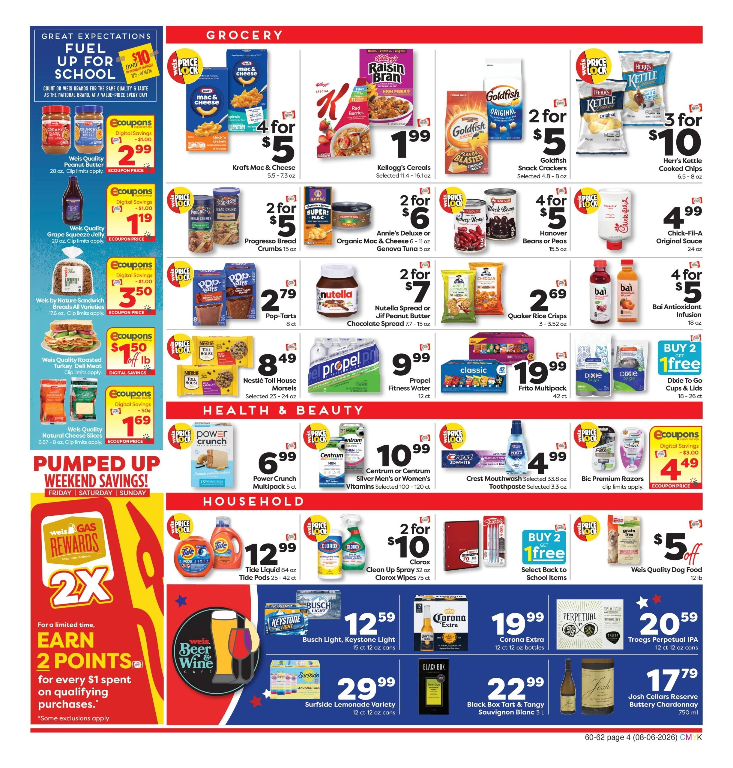 Weis Markets flyer page 4
