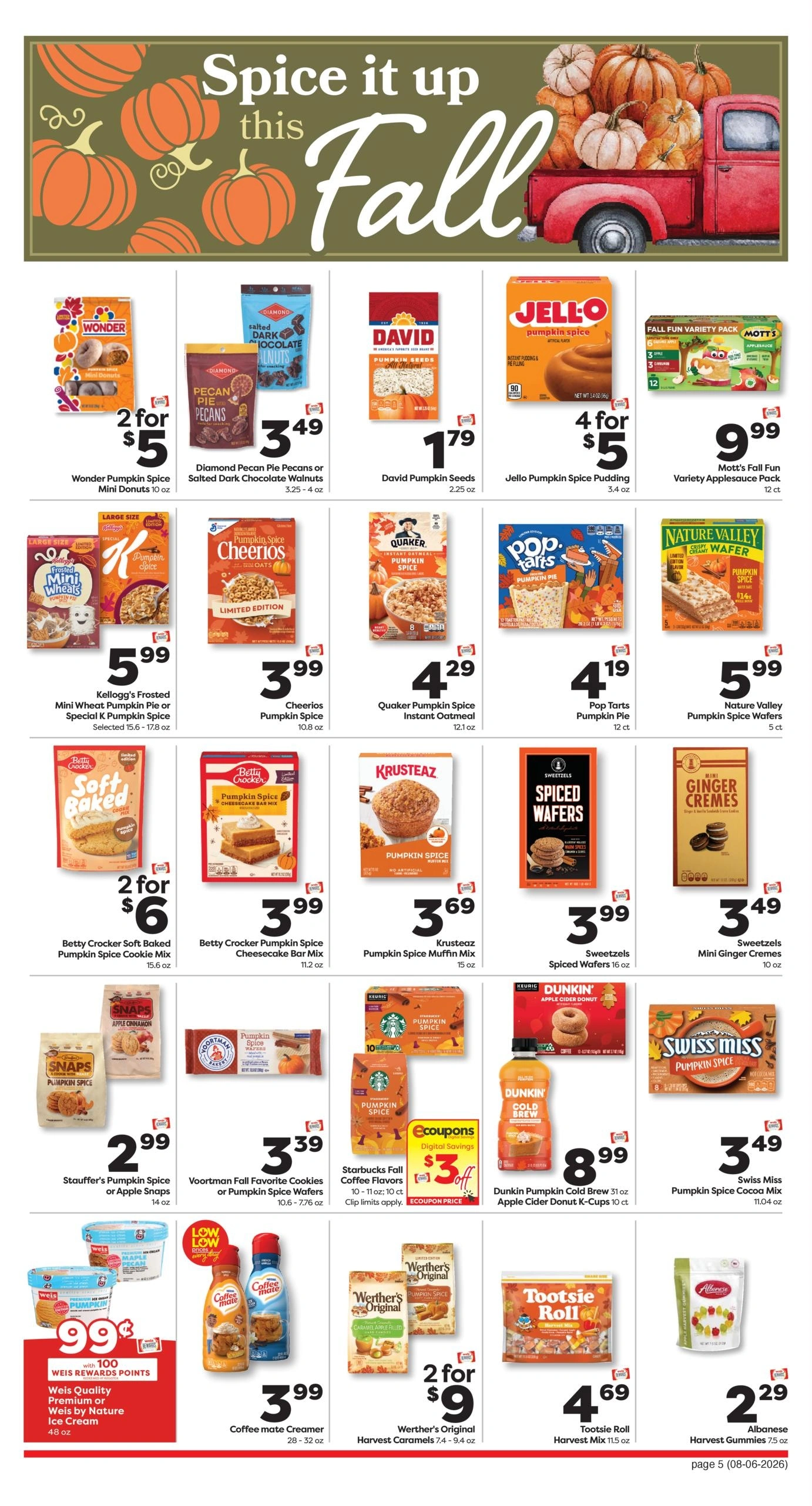 Weis Markets flyer page 5