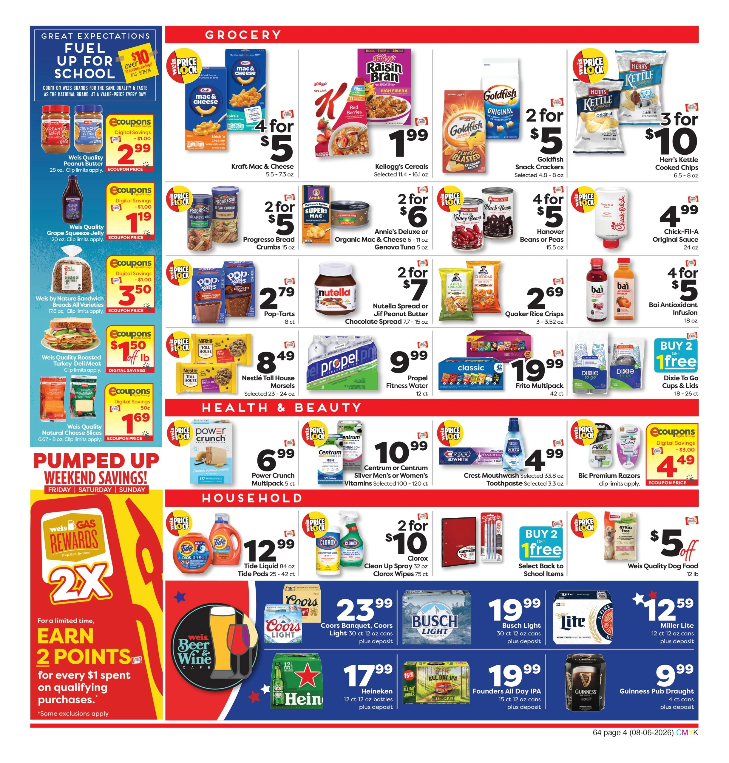 Weis Markets flyer page 4