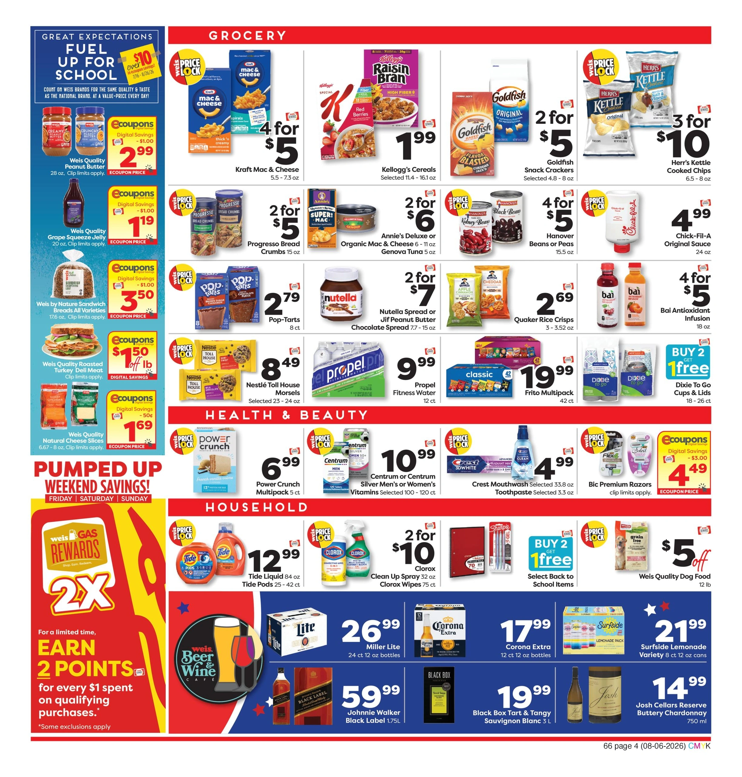 Weis Markets flyer page 4