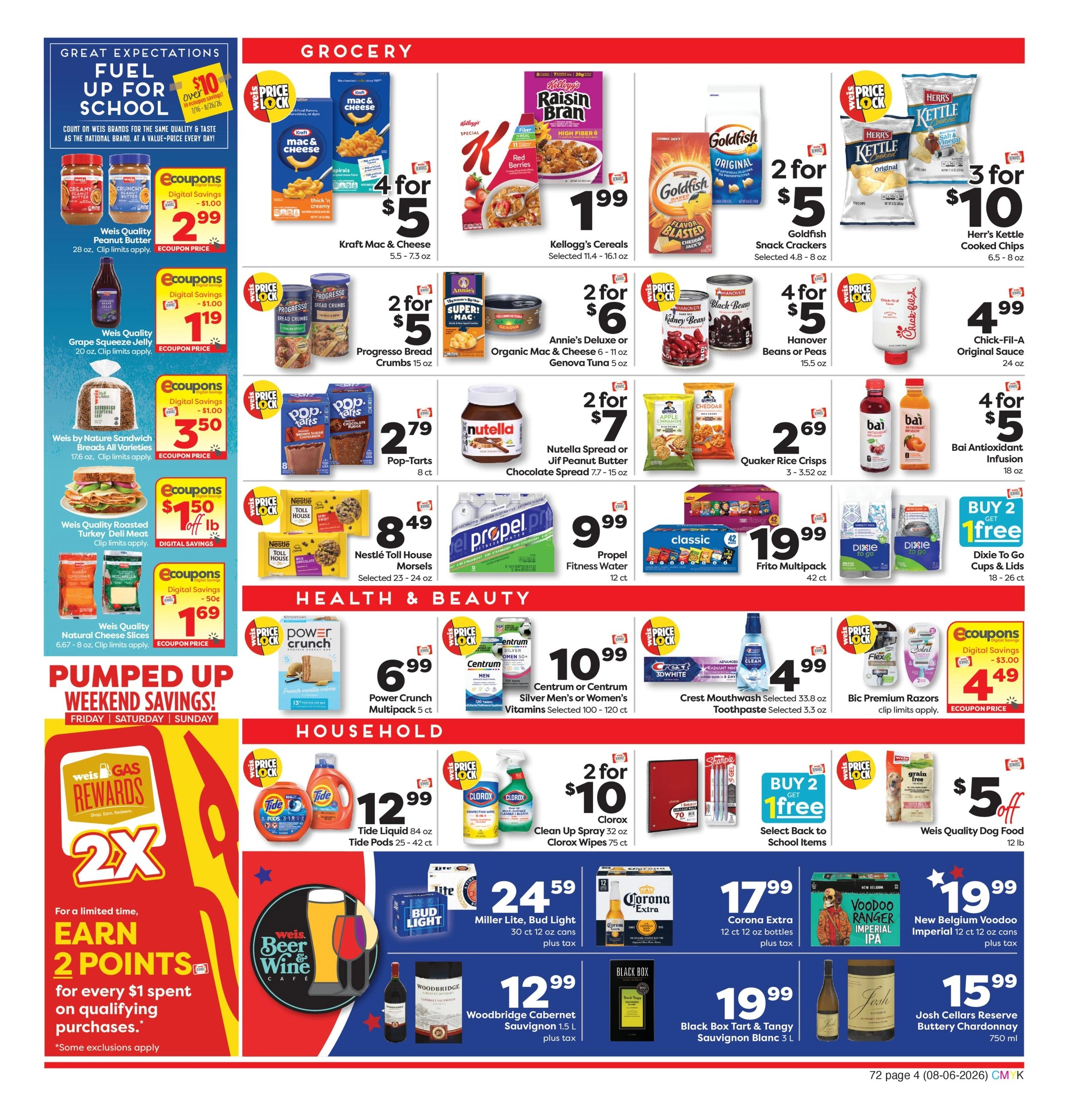 Weis Markets flyer page 4