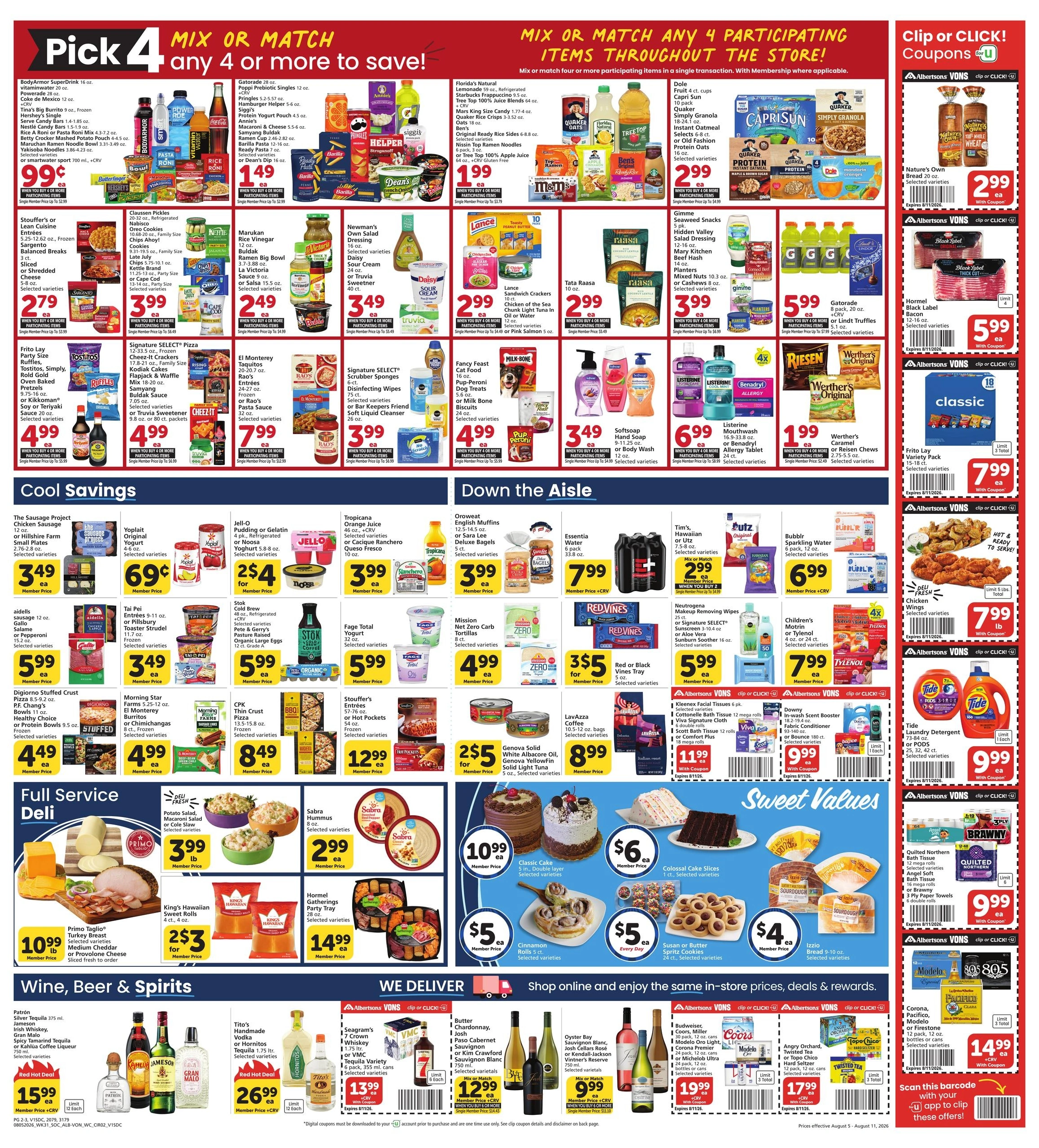Vons flyer page 2