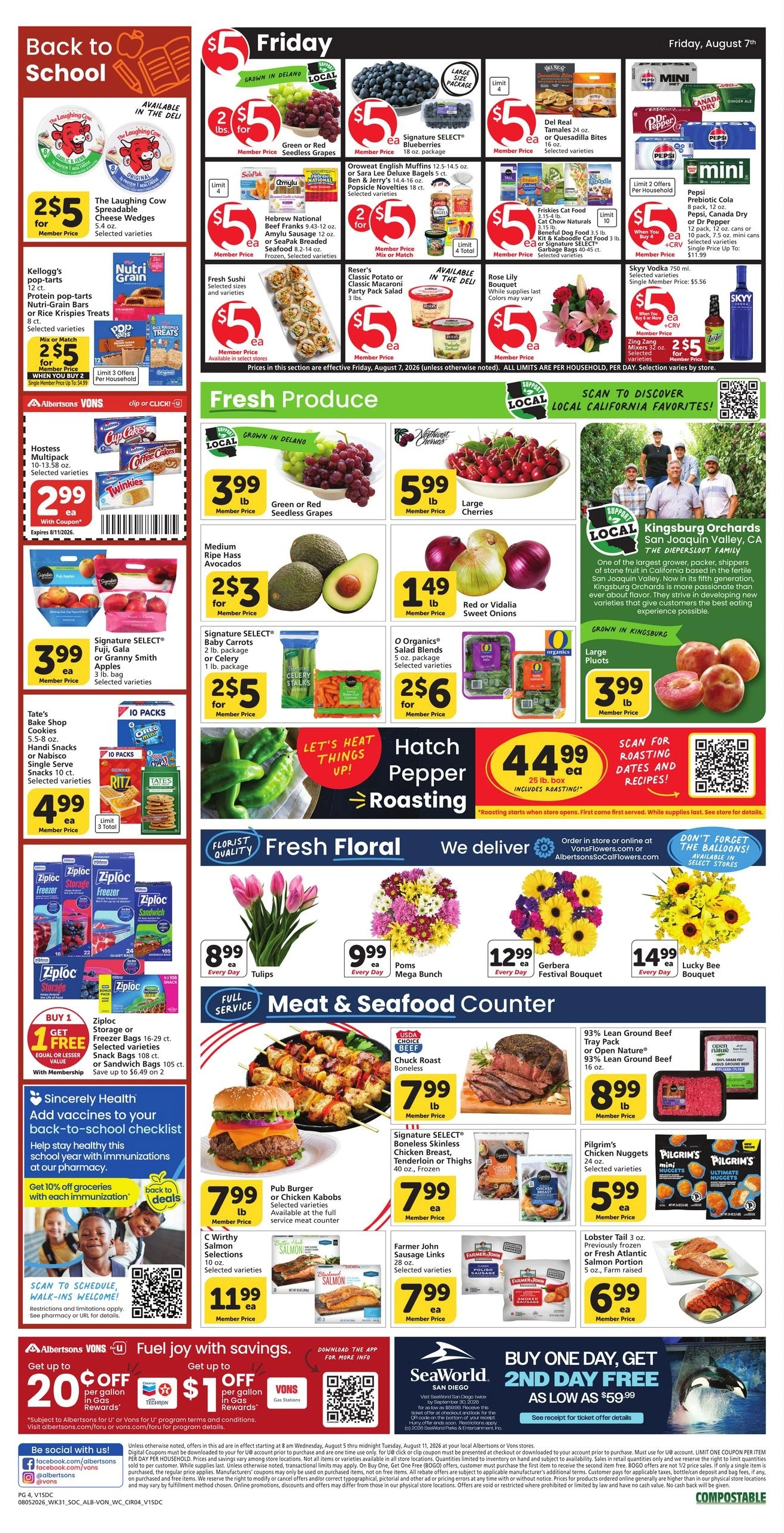 Vons flyer page 3