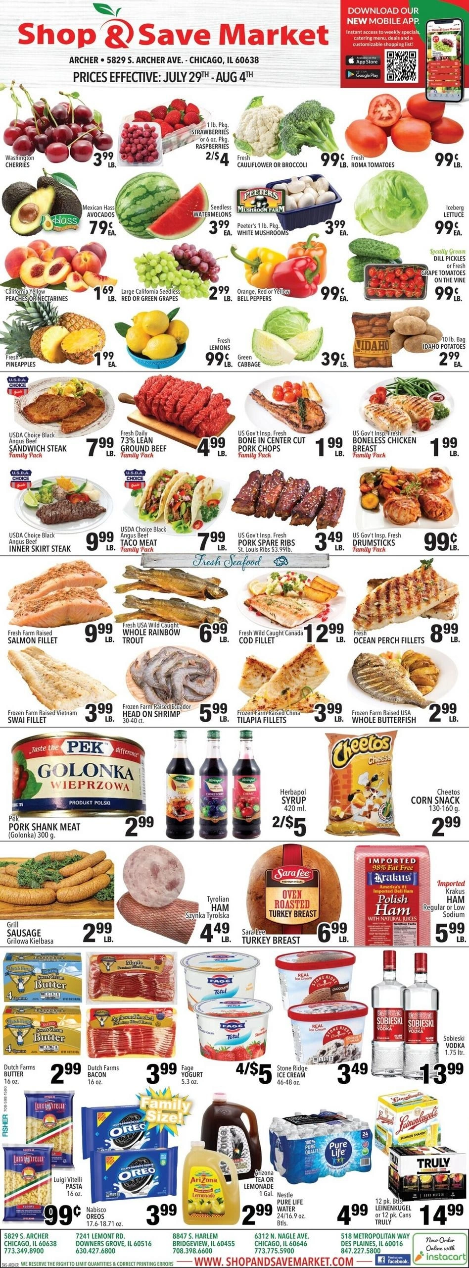 Shop And Save Market flyer page 1