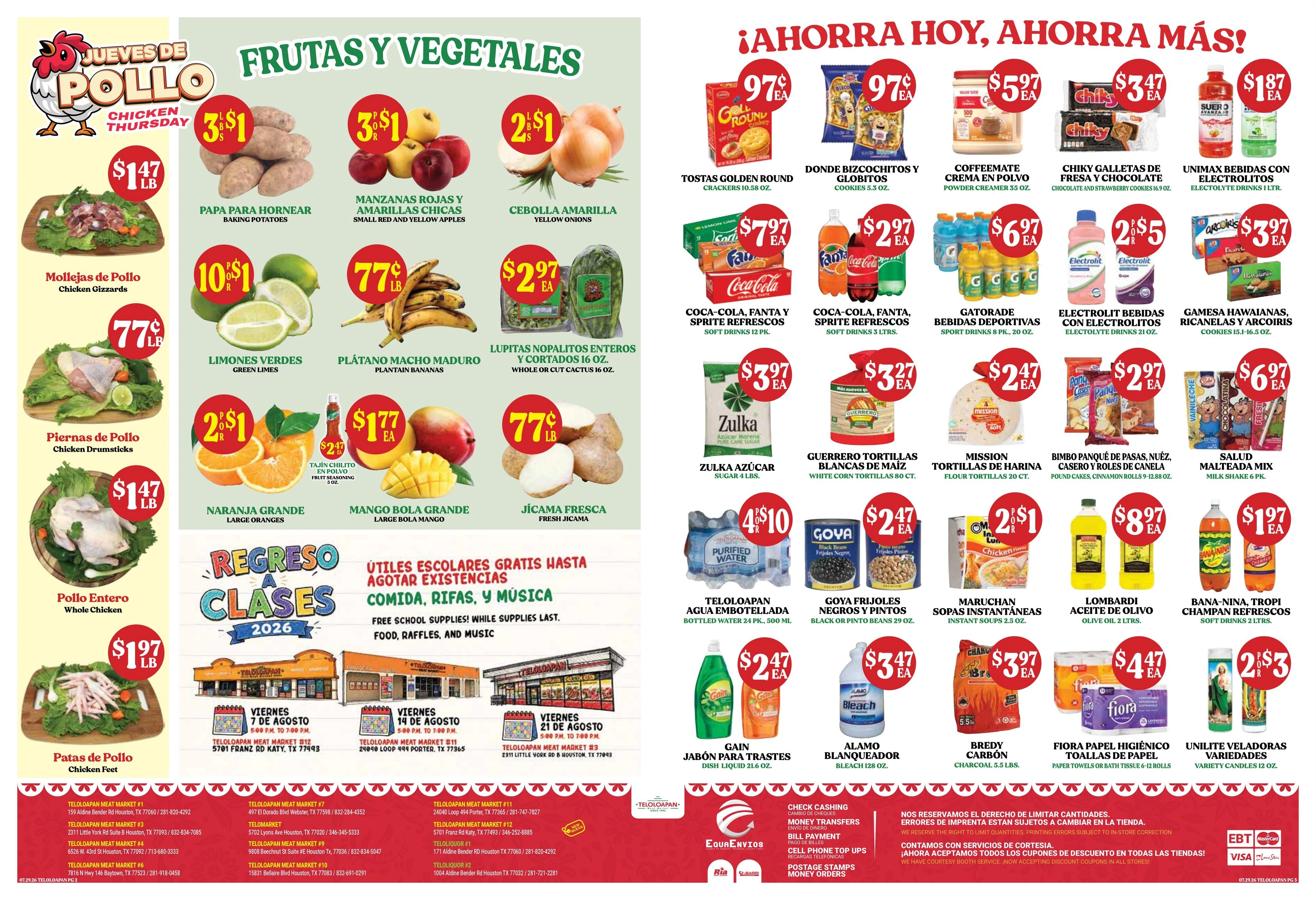 Teloloapan Meat Market flyer page 2
