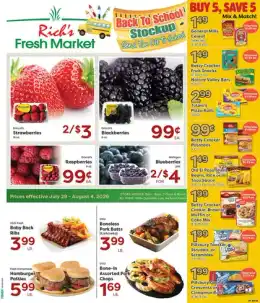 Rich's Fresh Market Indexed Weekly