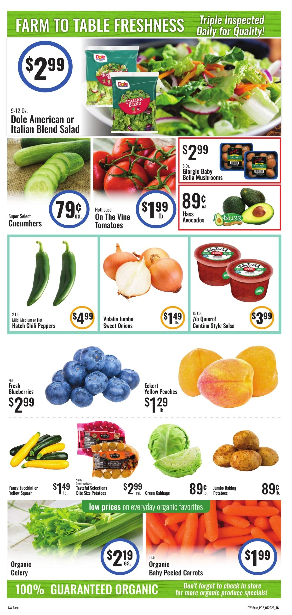 G&W Foods flyer page 4
