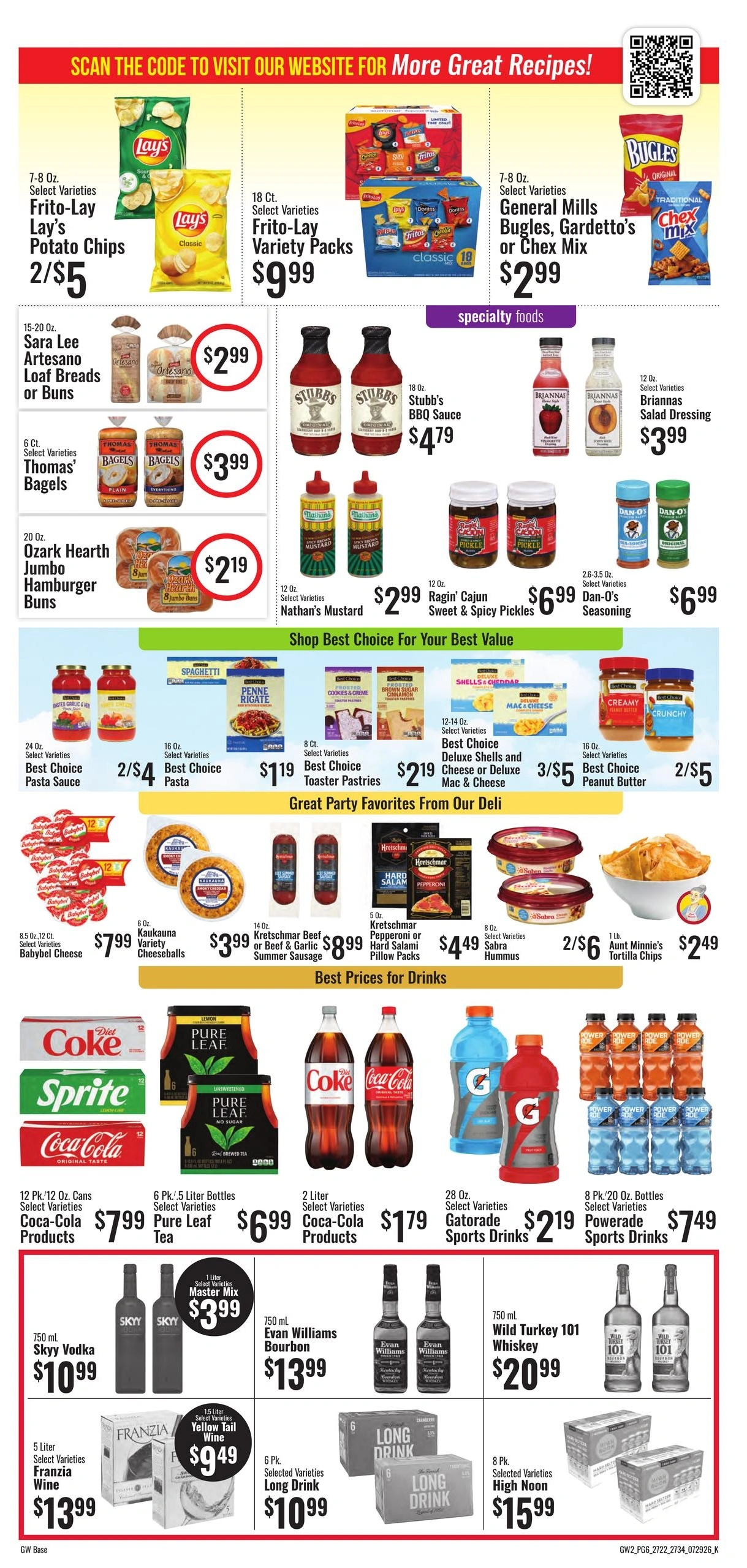 G&W Foods flyer page 8