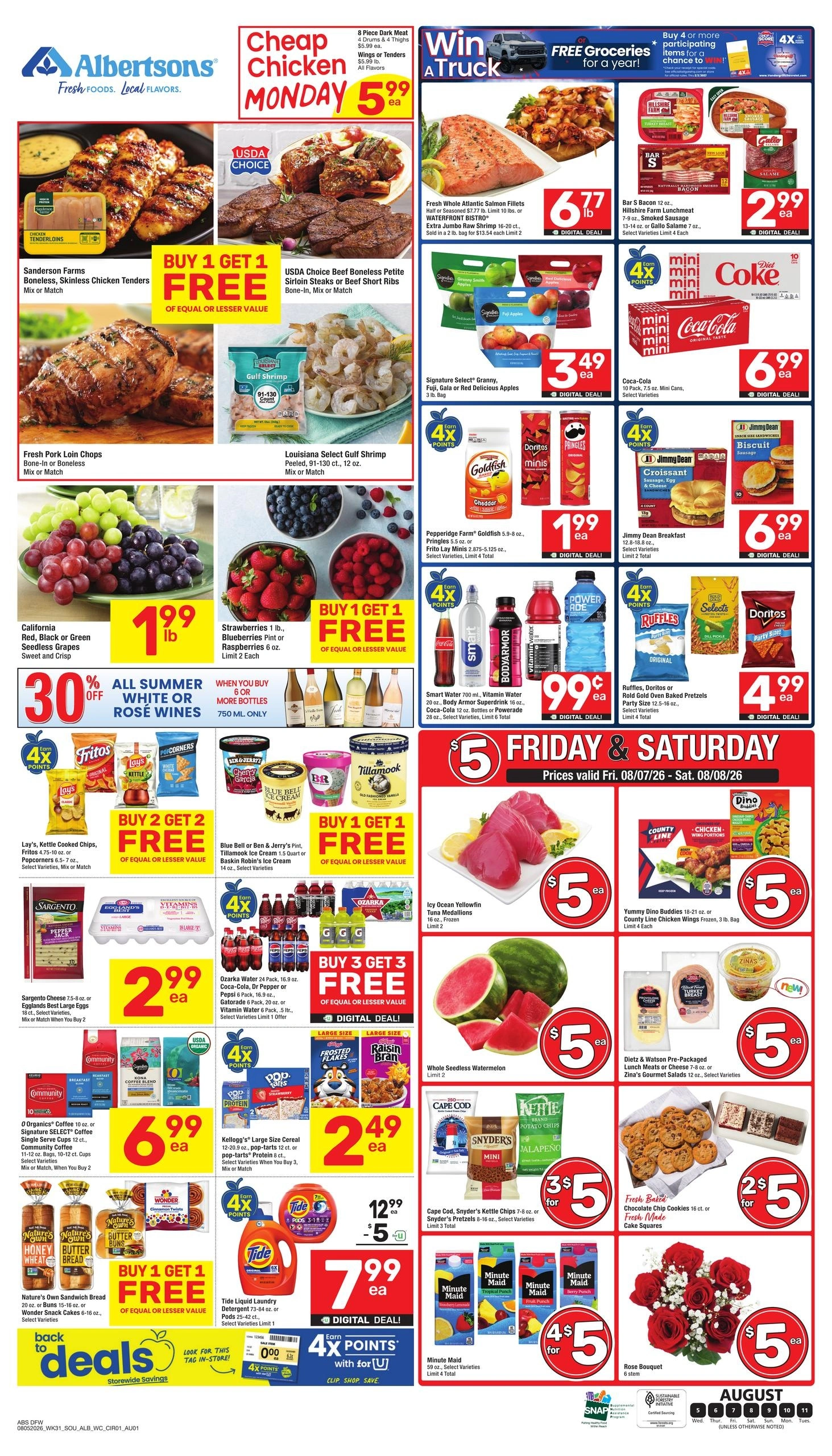 Albertsons flyer page 1