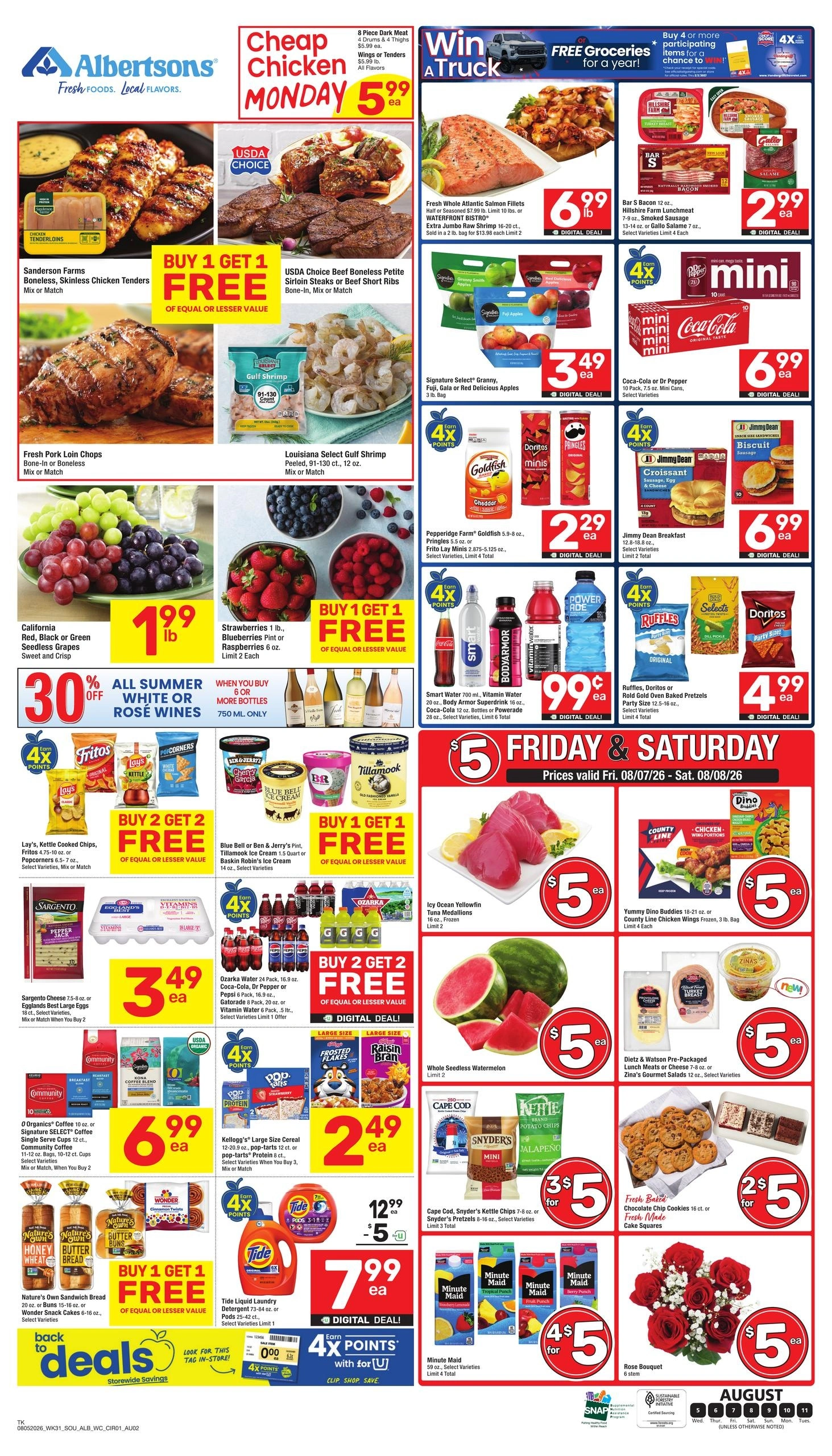 Albertsons flyer page 1