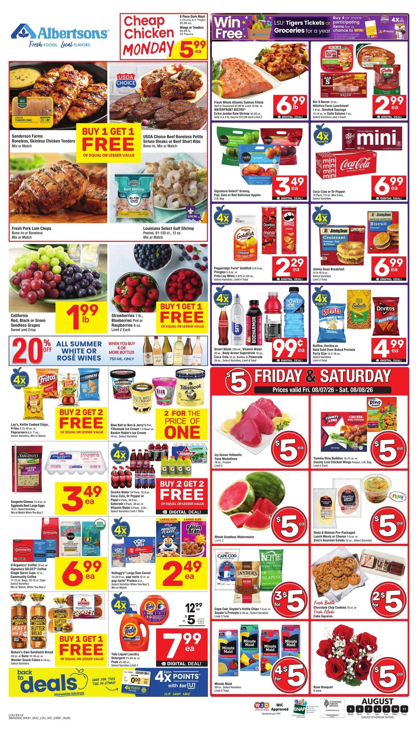 Albertsons flyer page 1