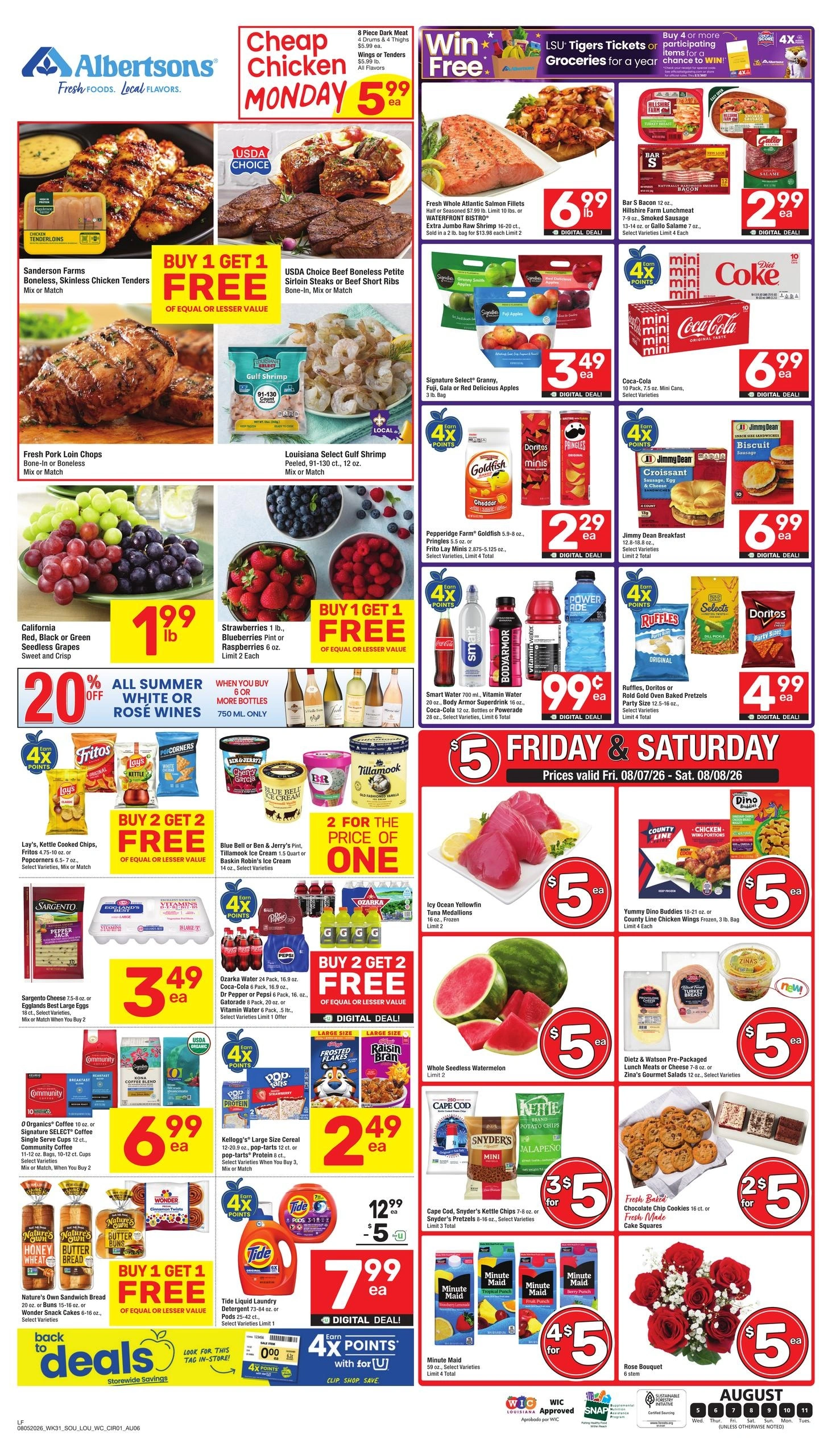 Albertsons flyer page 1