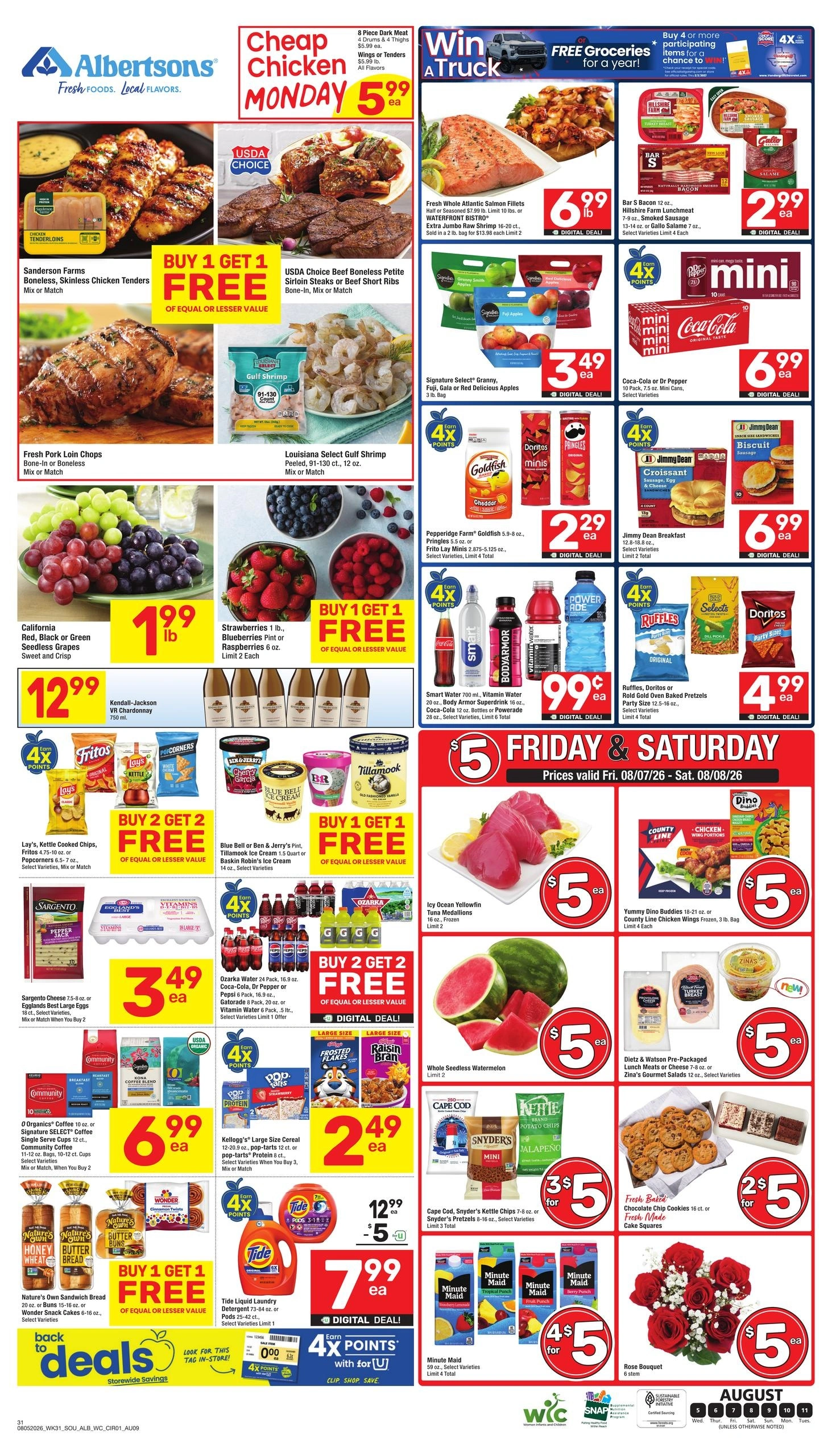Albertsons flyer page 1