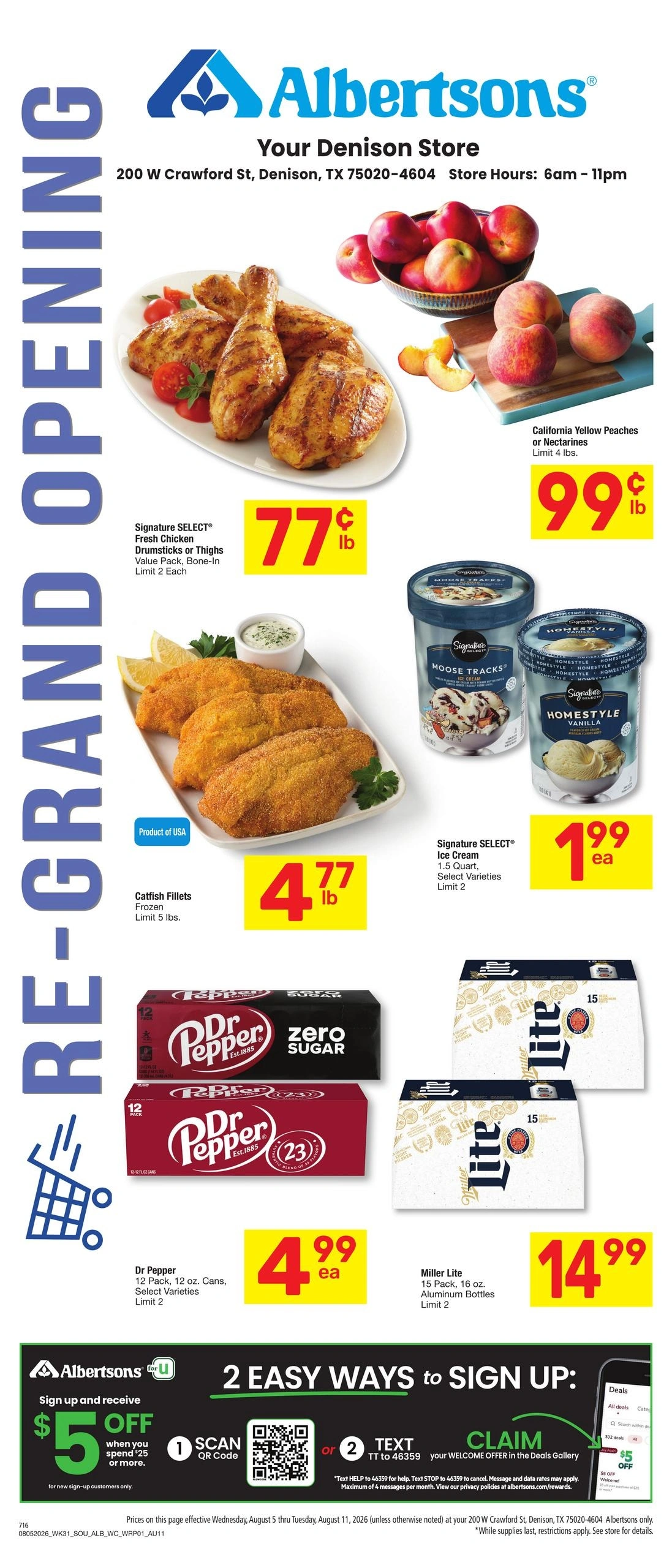 Albertsons flyer page 1