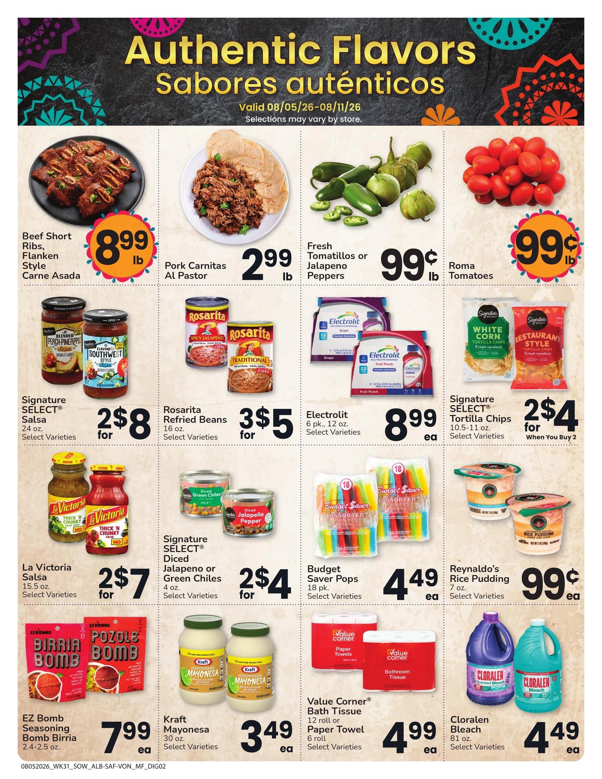 Albertsons flyer page 8