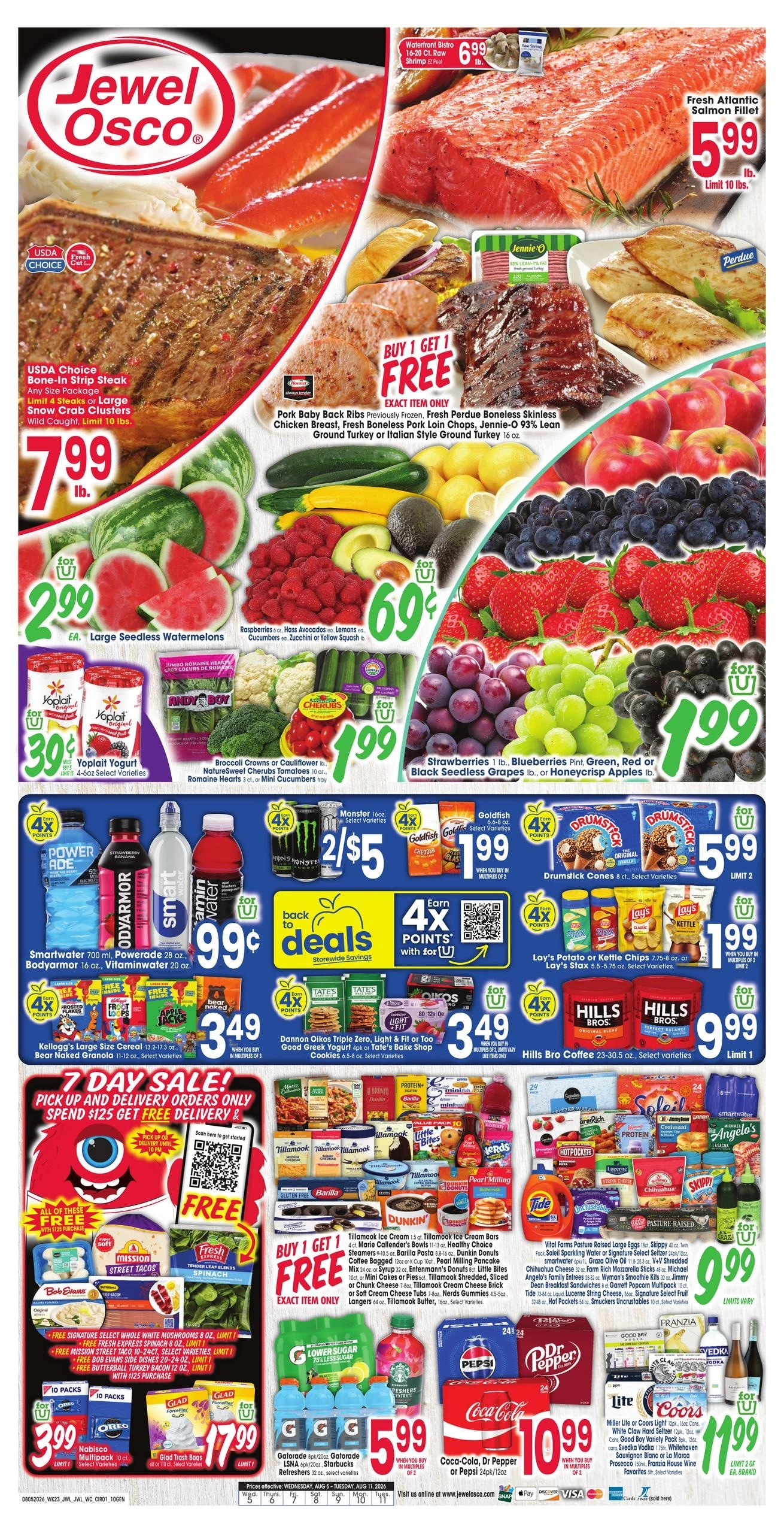 Jewel-Osco flyer page 1