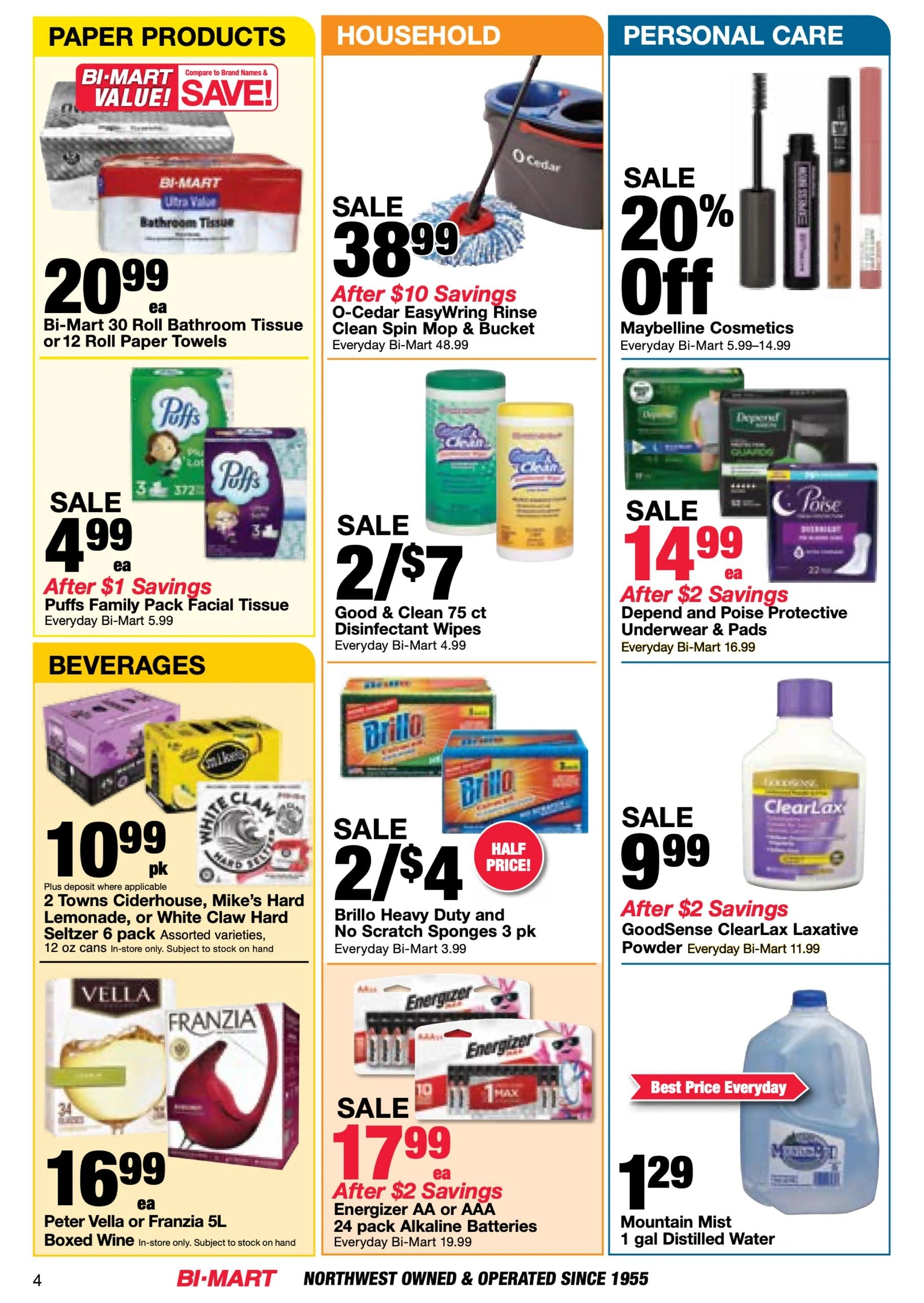 Bi-Mart flyer page 4
